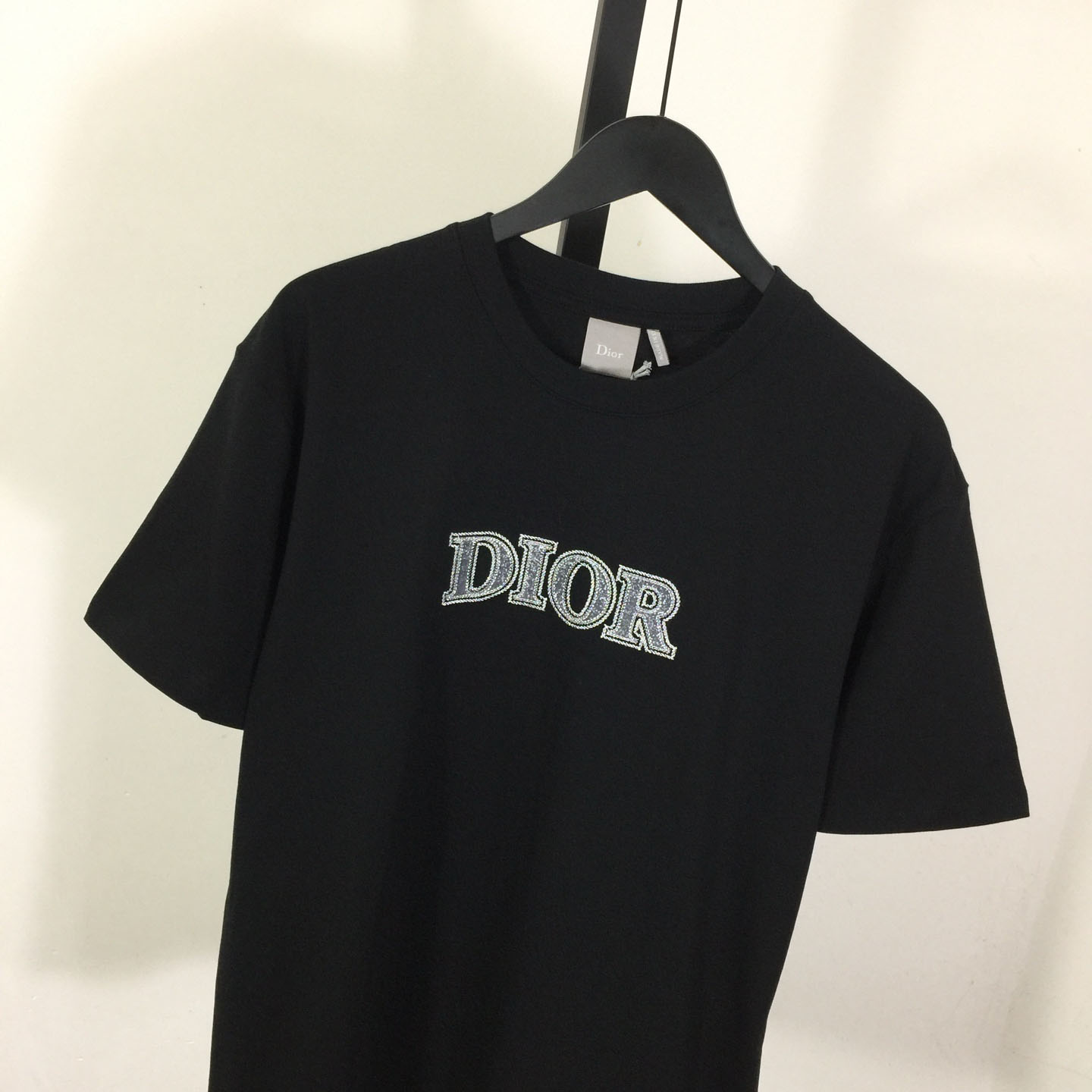 Dior Logo Embroidered Letters  T-shirt - DesignerGu