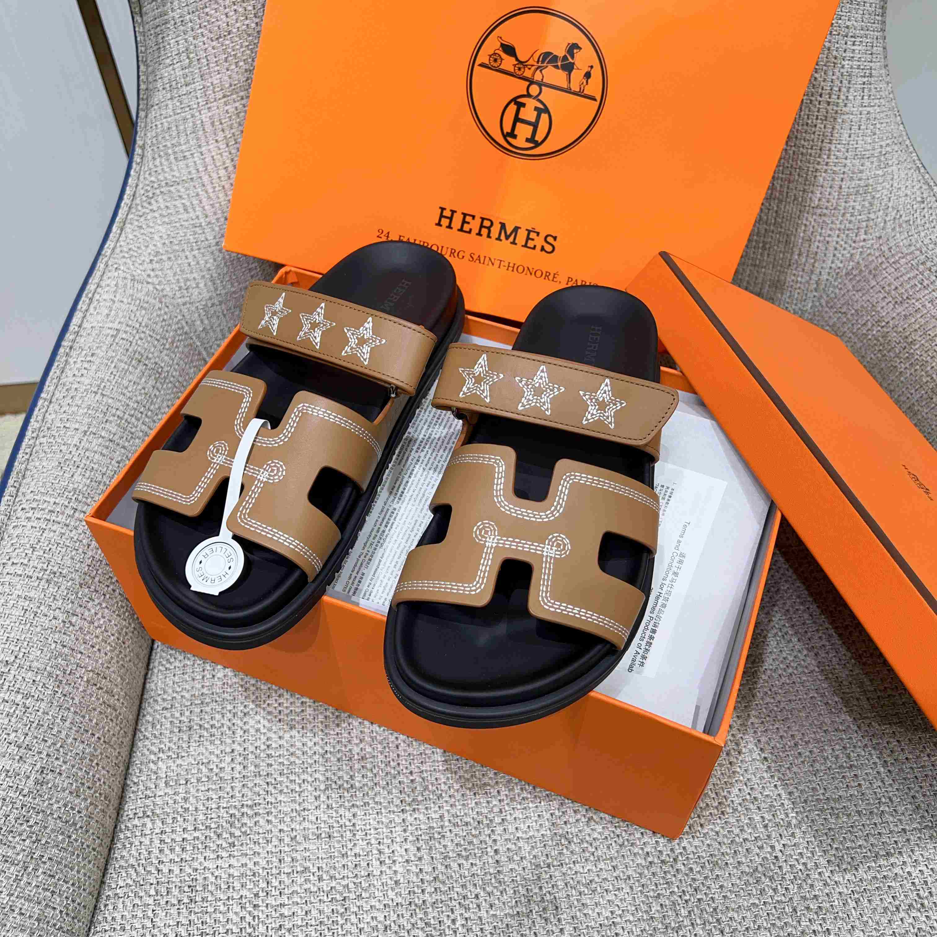 Hermes Sandalias Chypre - DesignerGu
