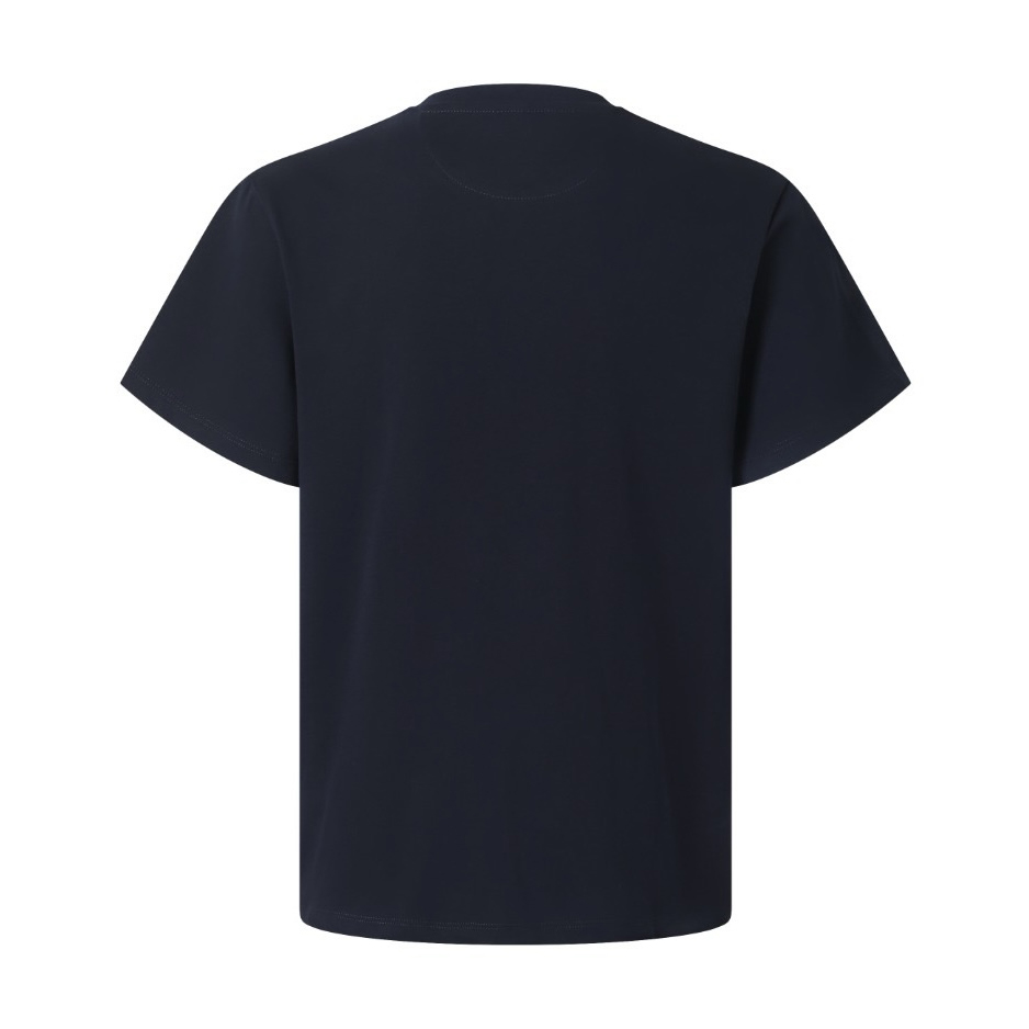 Fendi  Dark Blue Cotton T-shirt - DesignerGu