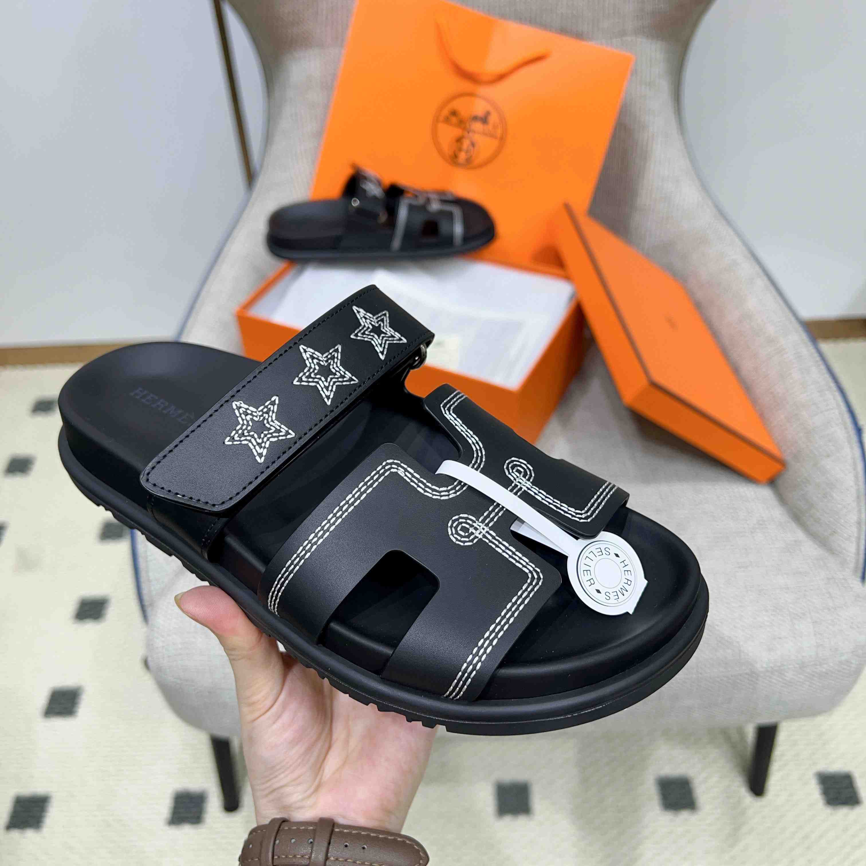 Hermes Sandalias Chypre - DesignerGu