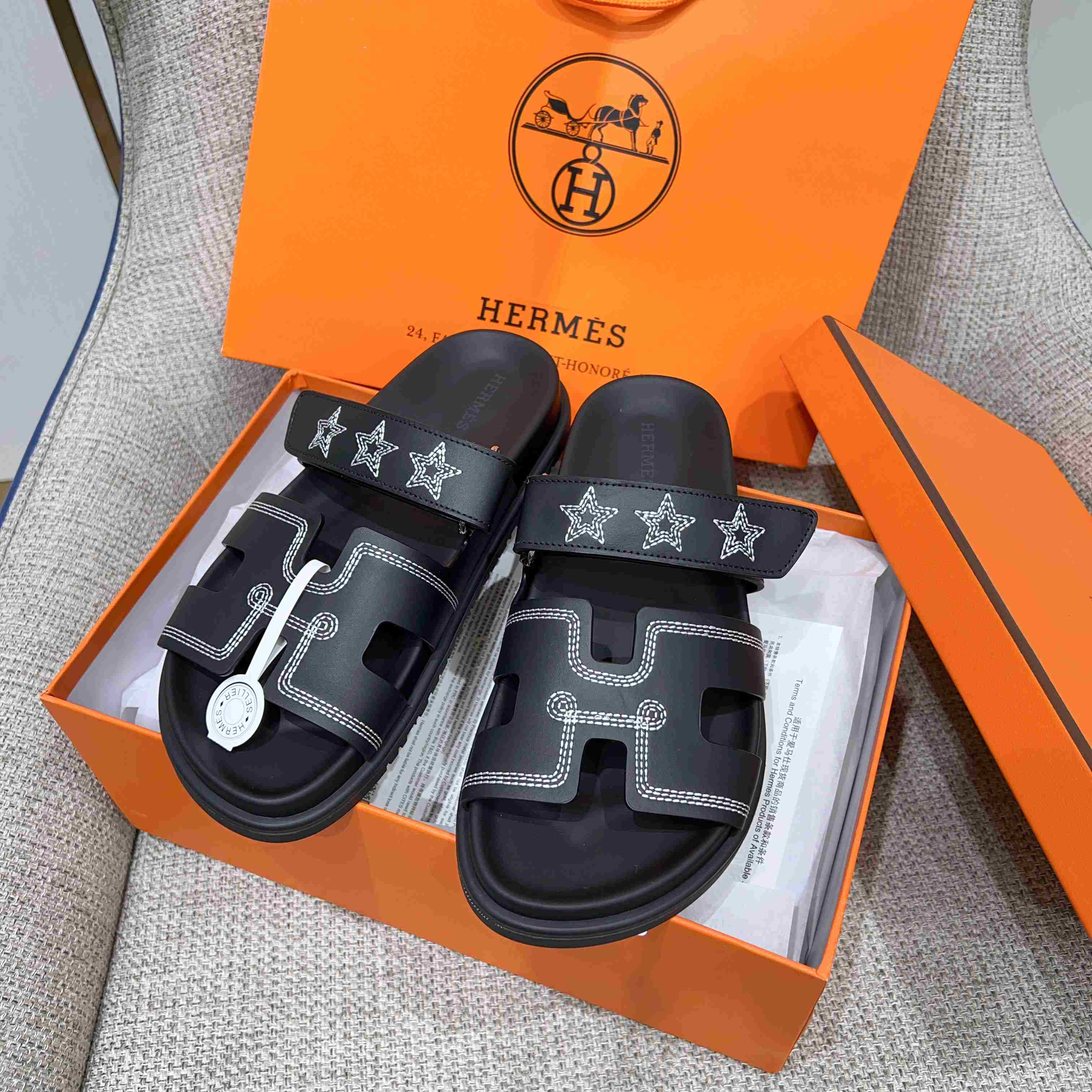 Hermes Sandalias Chypre - DesignerGu