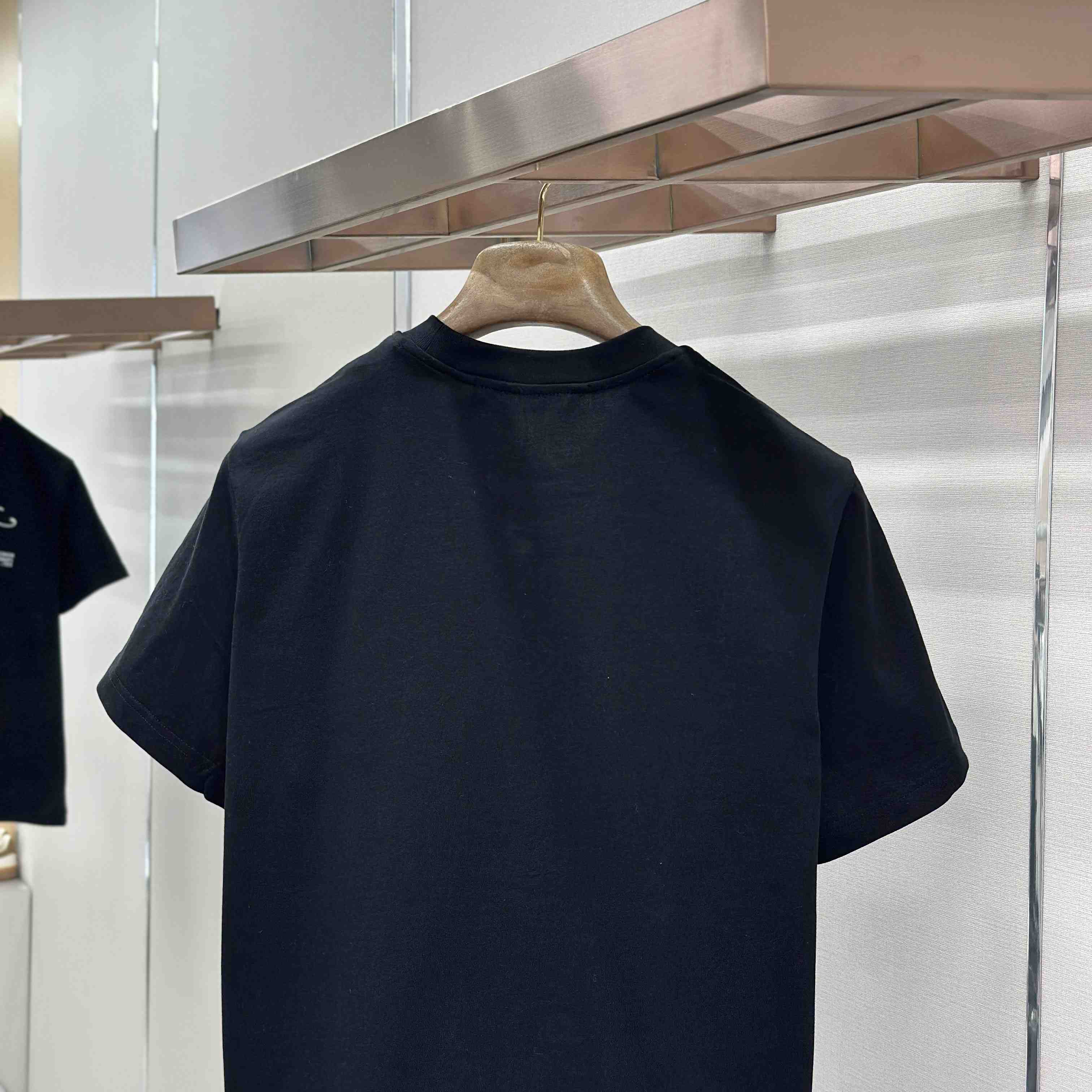 Moncler Script Logo Cotton T-shirt - DesignerGu