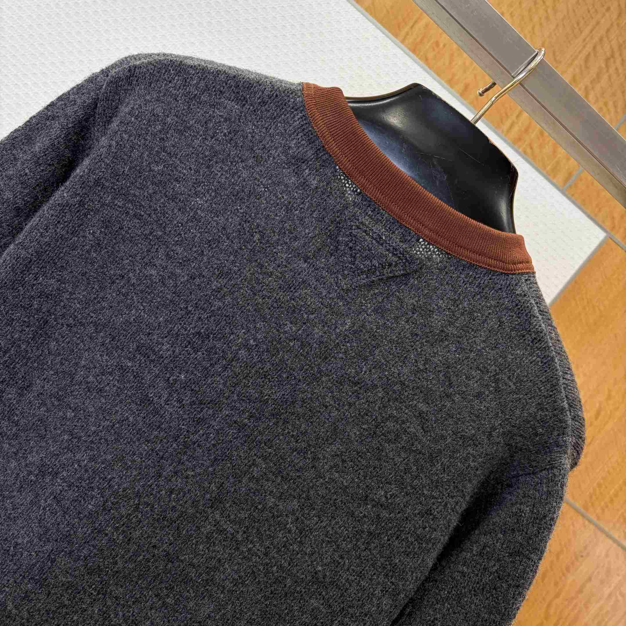 Prada Cashmere Crew-Neck Sweater - DesignerGu