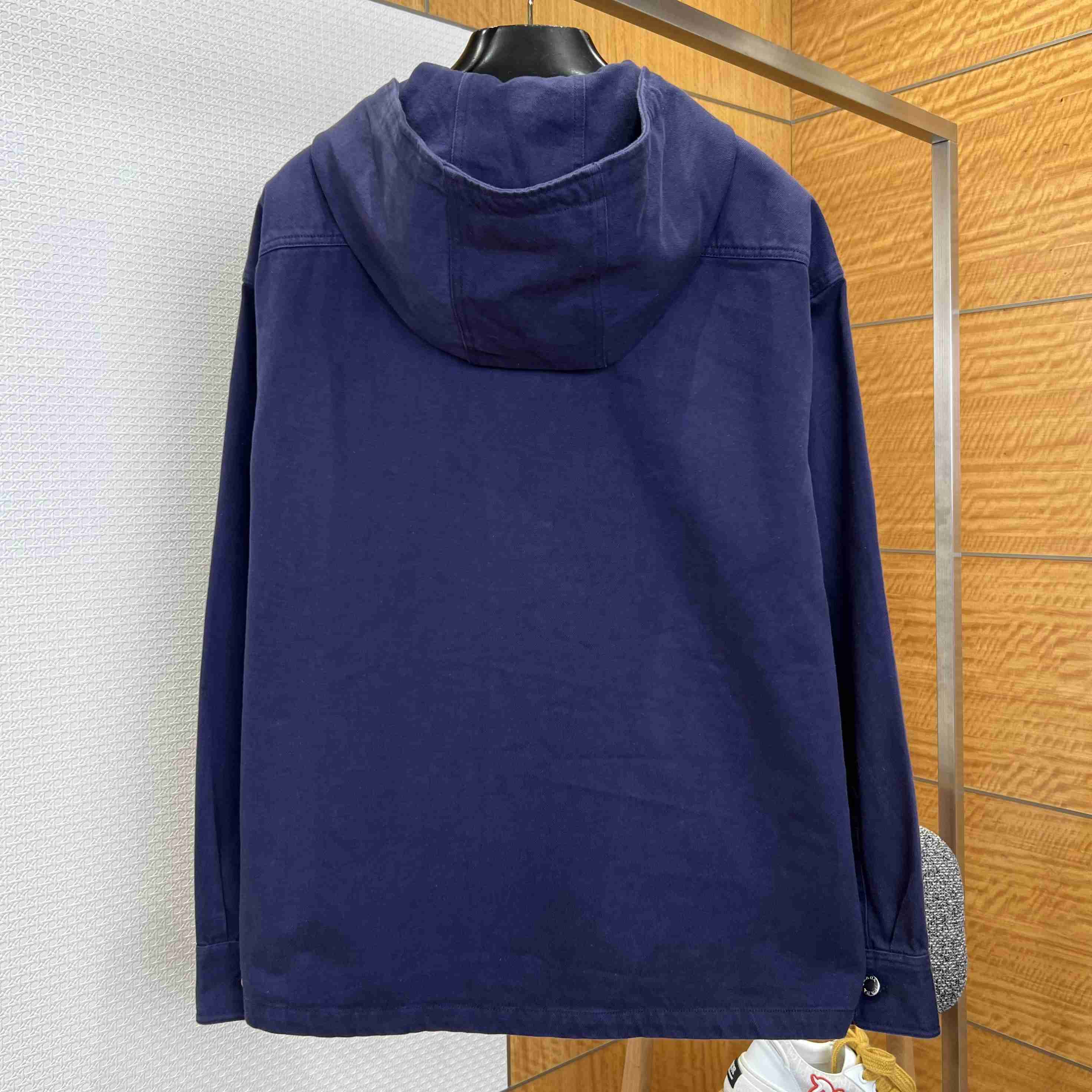 Prada enamel Triangle-Logo Shirt - DesignerGu