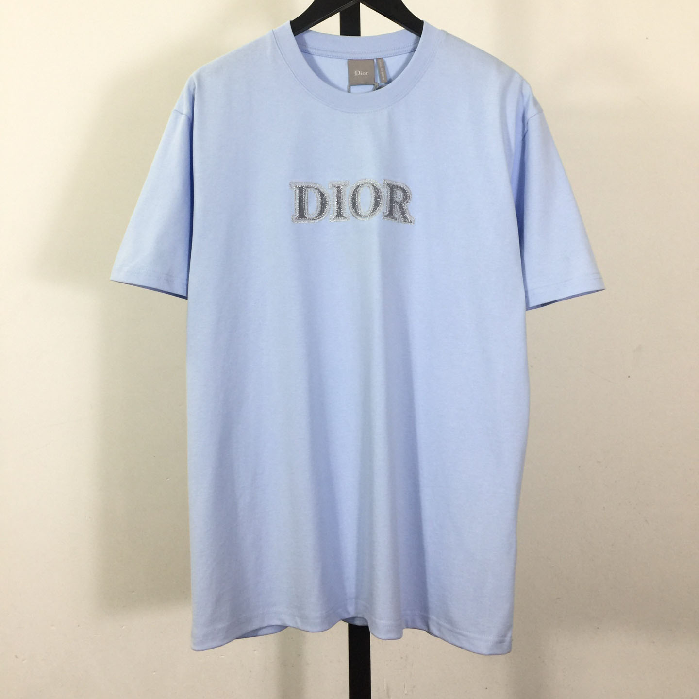 Dior Logo Embroidered Letters  T-shirt - DesignerGu