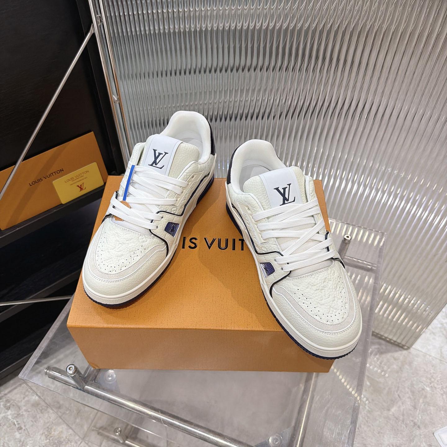 Louis Vuitton LV Trainer Sneaker 1AKCLZ（upon uk size） - DesignerGu
