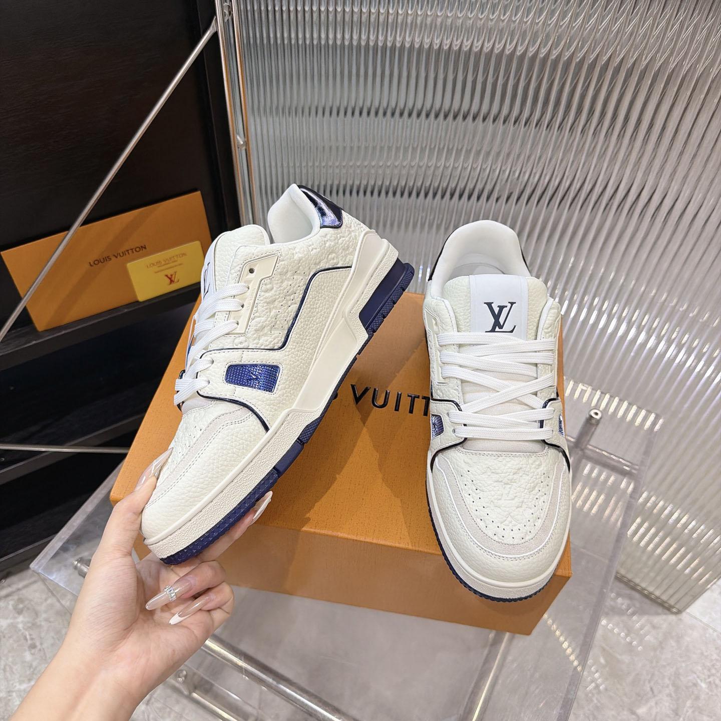 Louis Vuitton LV Trainer Sneaker 1AKCLZ（upon uk size） - DesignerGu