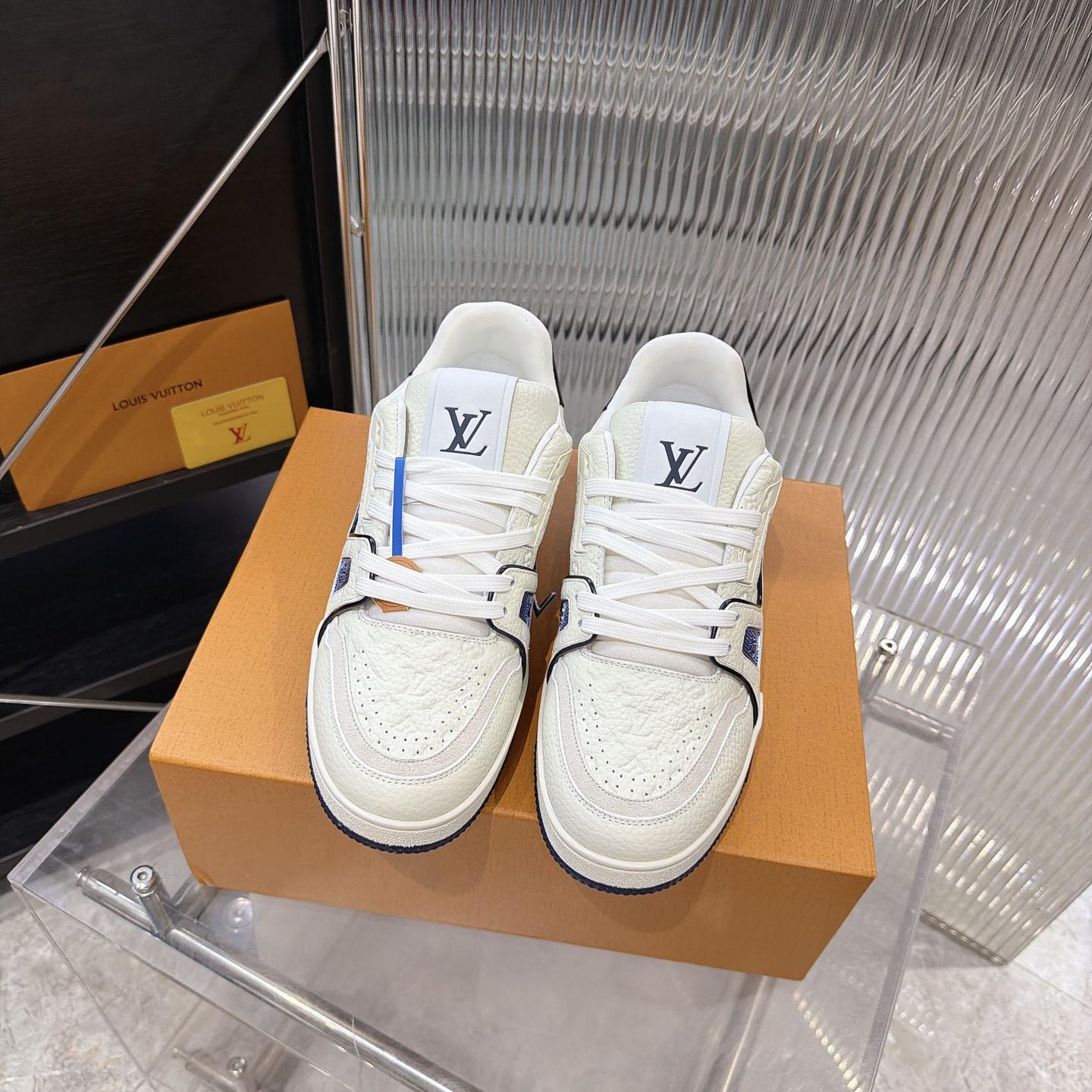 Louis Vuitton LV Trainer Sneaker 1AKCLZ（upon uk size） - DesignerGu
