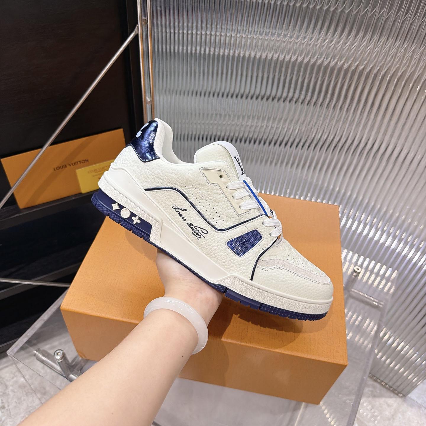 Louis Vuitton LV Trainer Sneaker 1AKCLZ（upon uk size） - DesignerGu