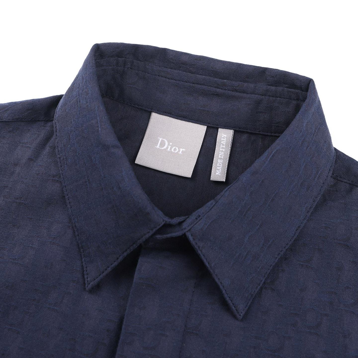 Dior Oblique Short-Sleeved Shirt - DesignerGu