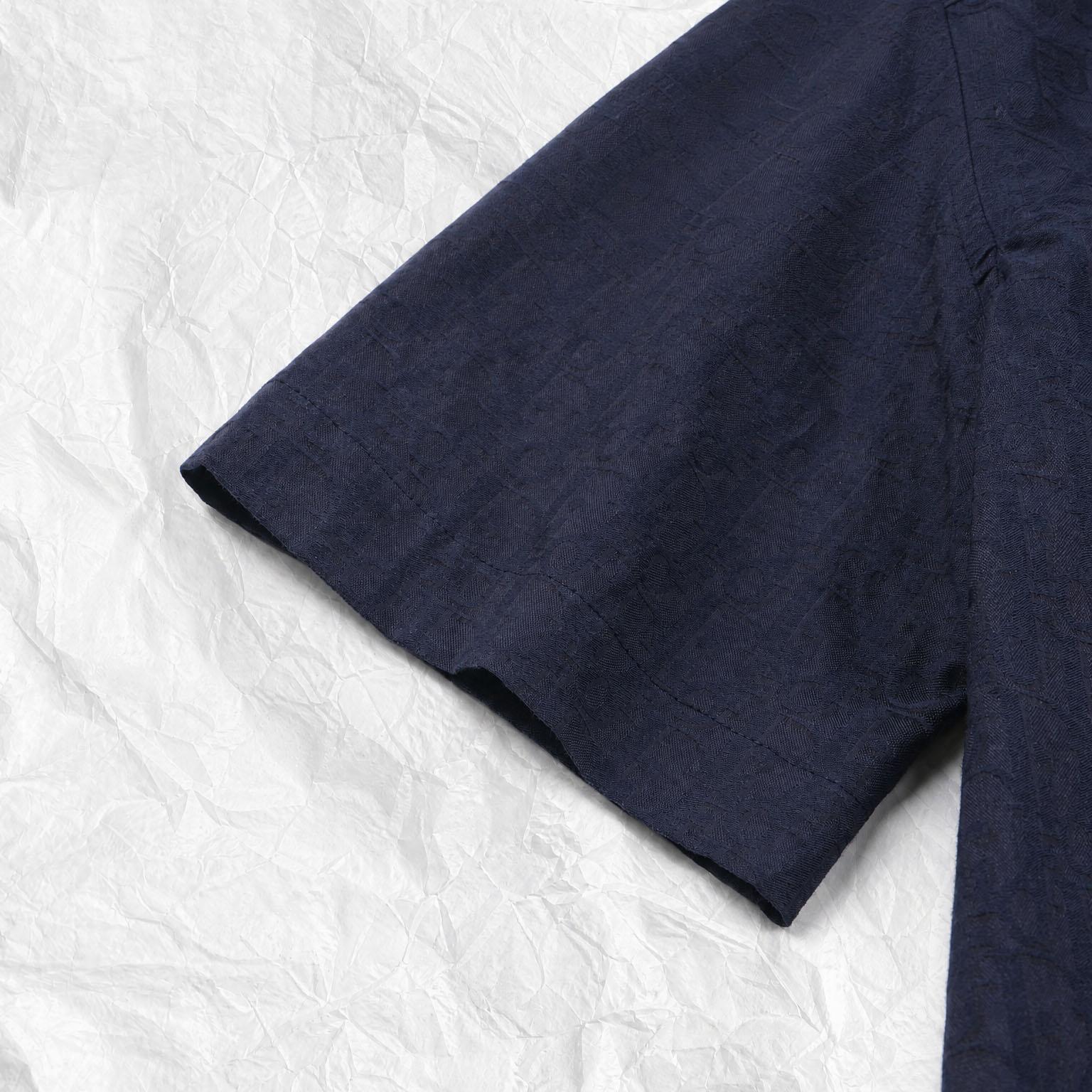 Dior Oblique Short-Sleeved Shirt - DesignerGu
