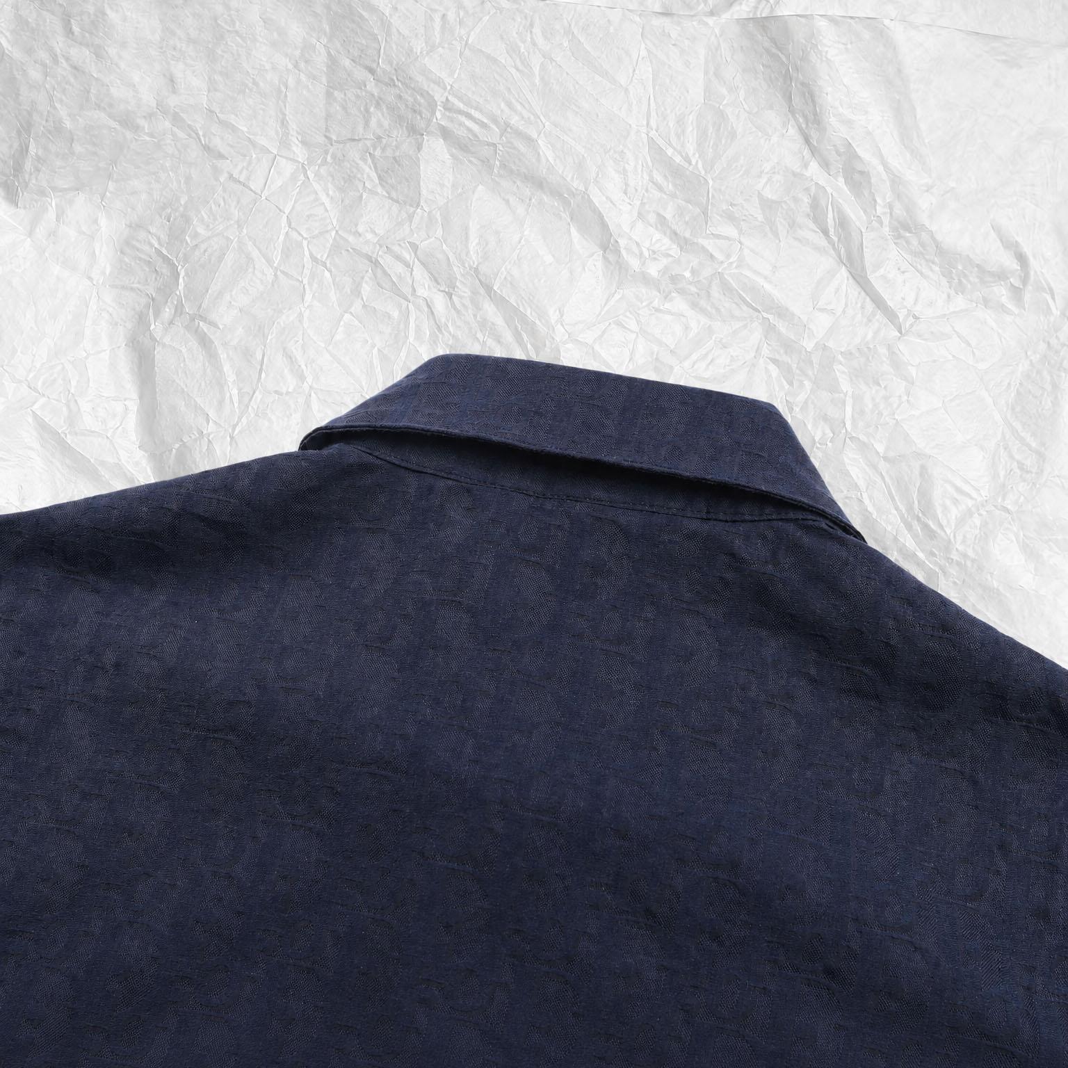 Dior Oblique Short-Sleeved Shirt - DesignerGu