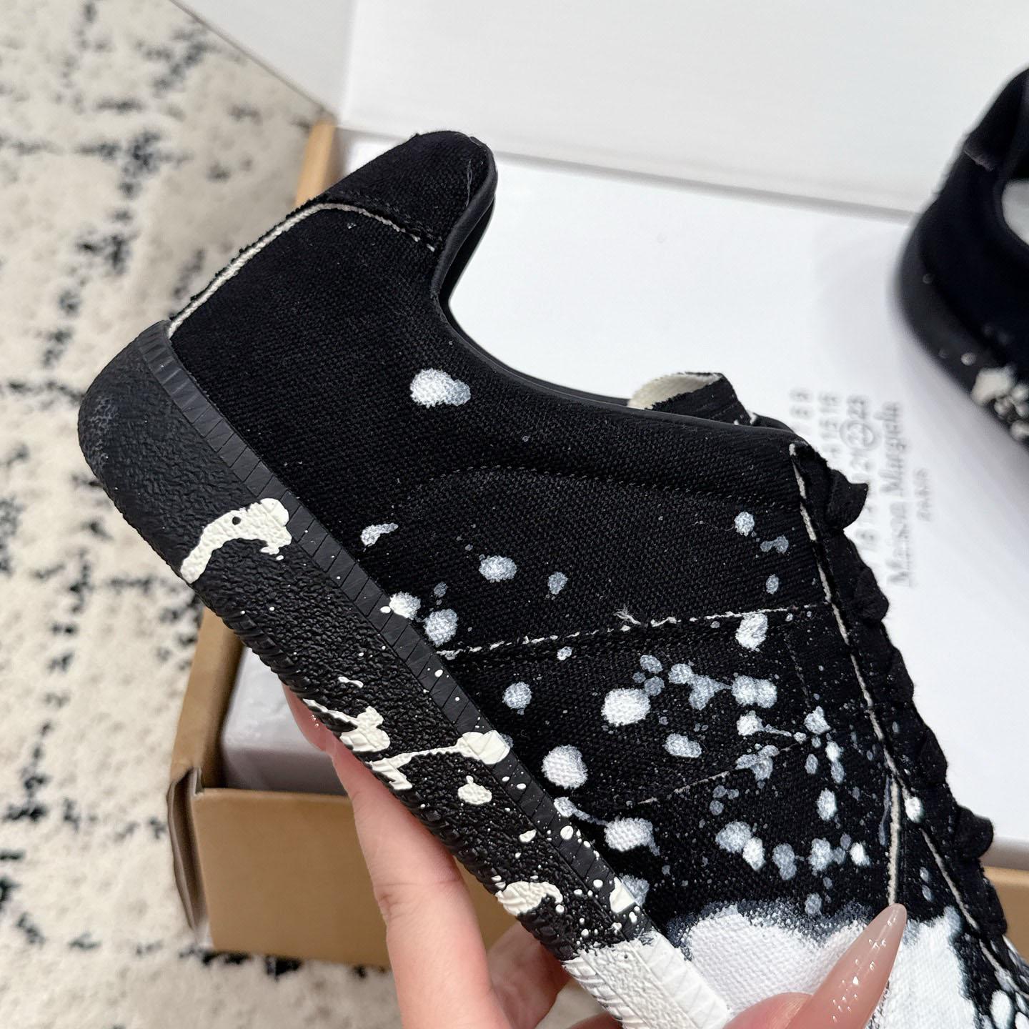 Maison Margiela Replica 'Paint Splatter - Black' - DesignerGu