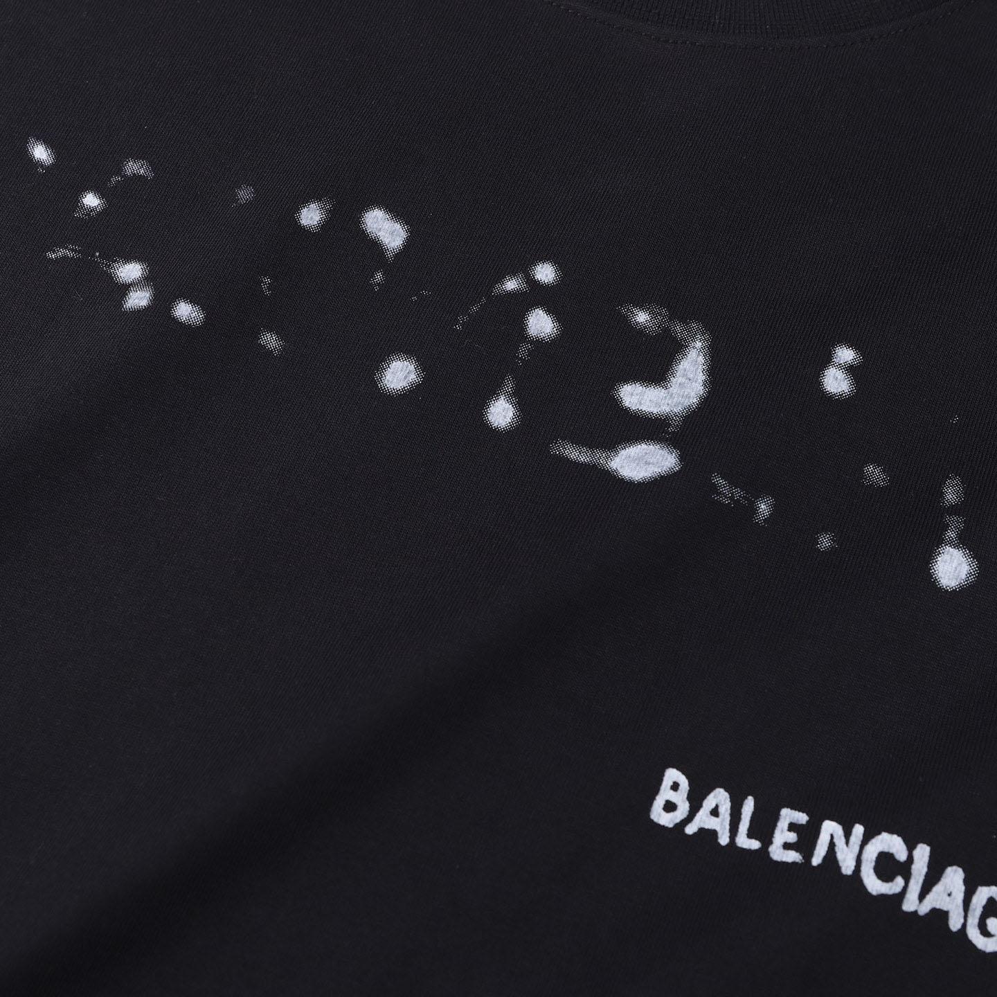 Balenciaga Logo Cotton T-shirt - DesignerGu