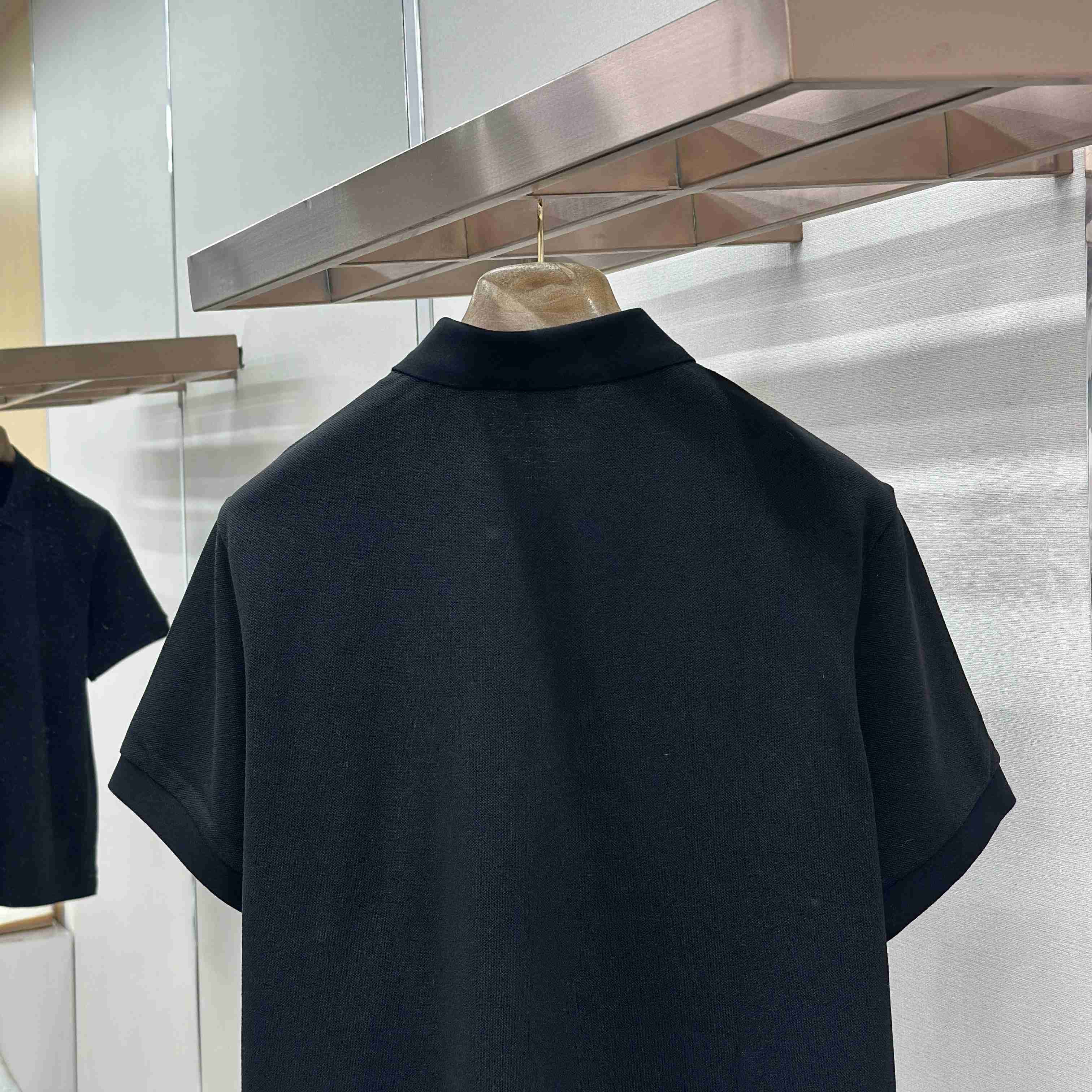 Burberry SS24 Logo Embroidered Polo Shirt - DesignerGu