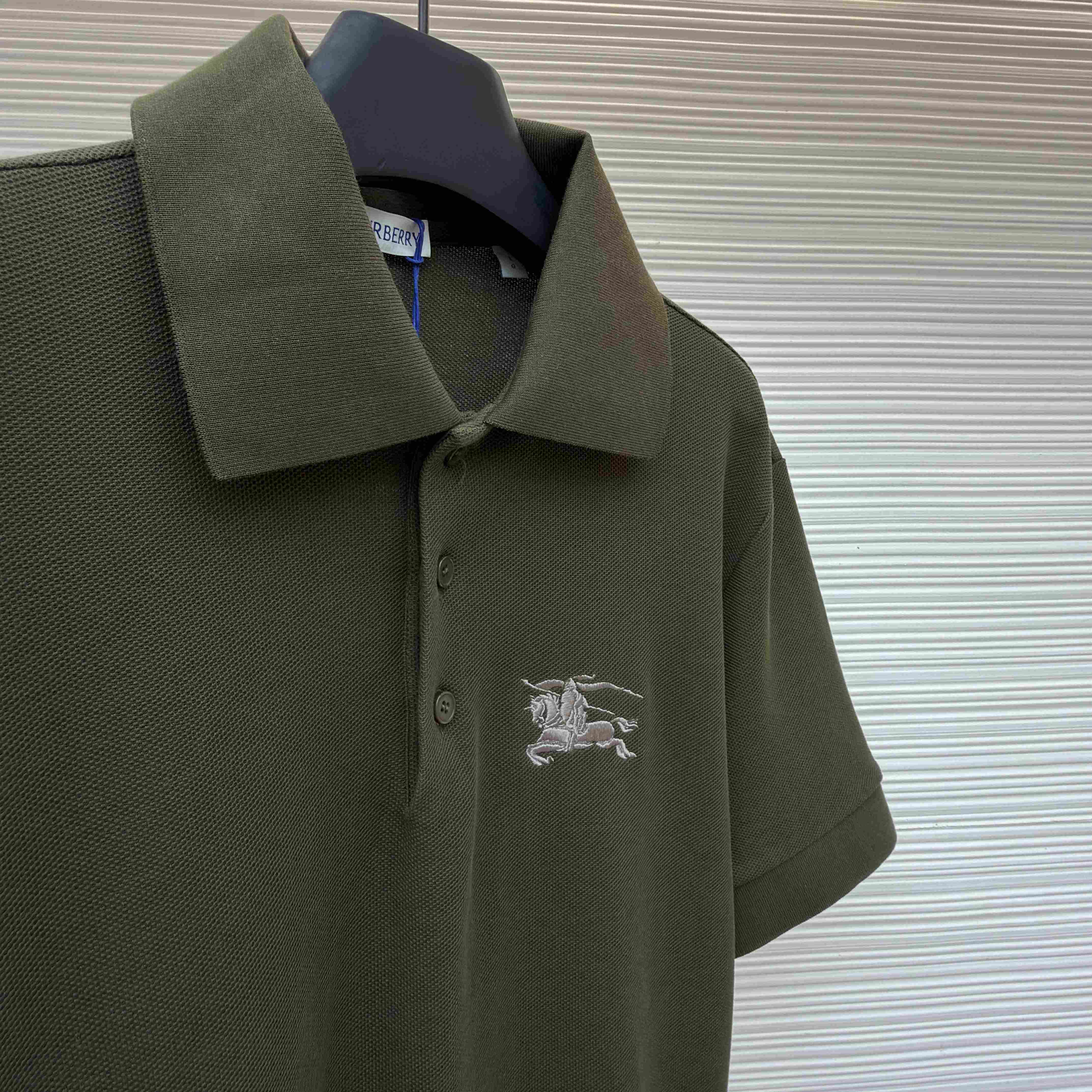 Burberry Knight Cotton Polo Shirt - DesignerGu