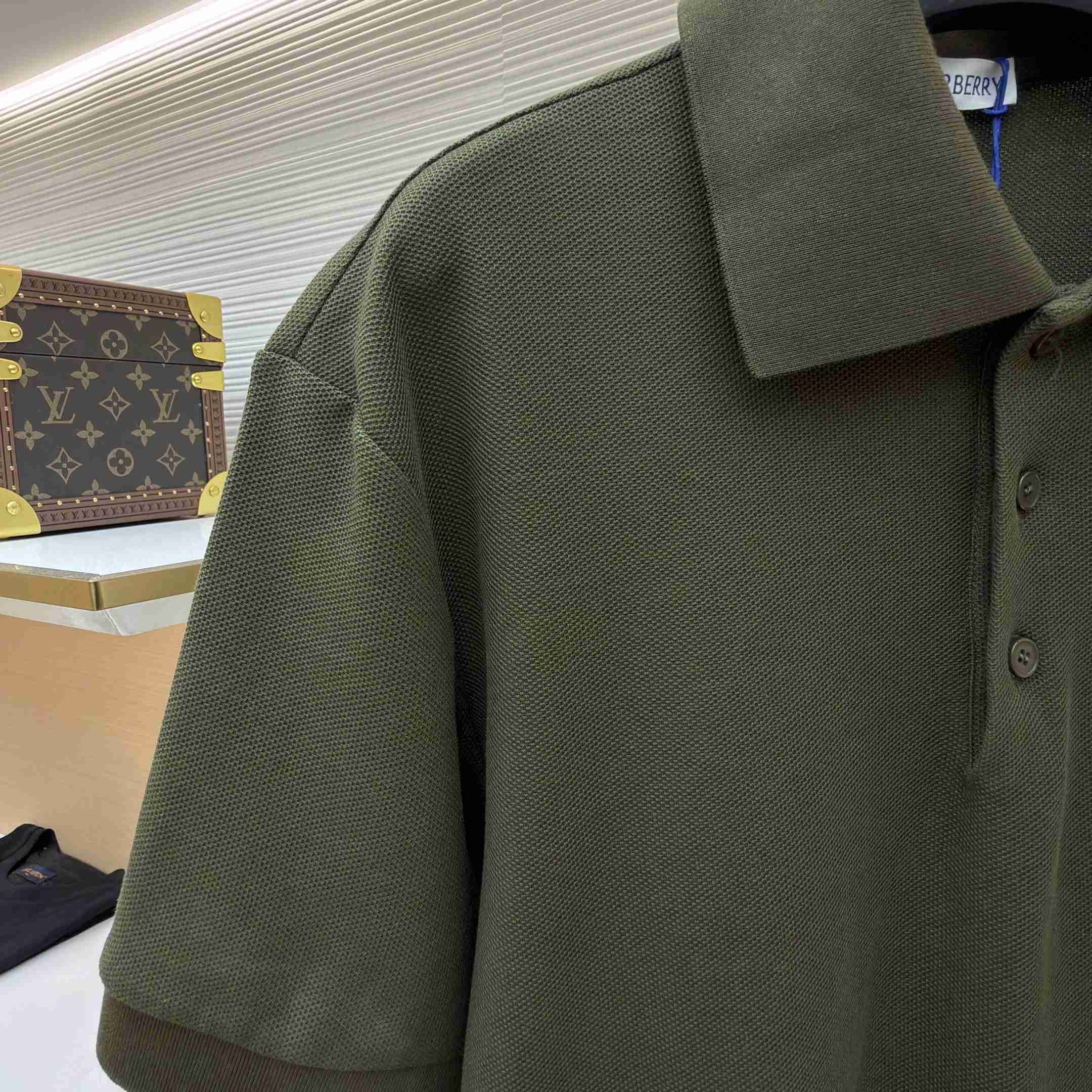 Burberry Knight Cotton Polo Shirt - DesignerGu