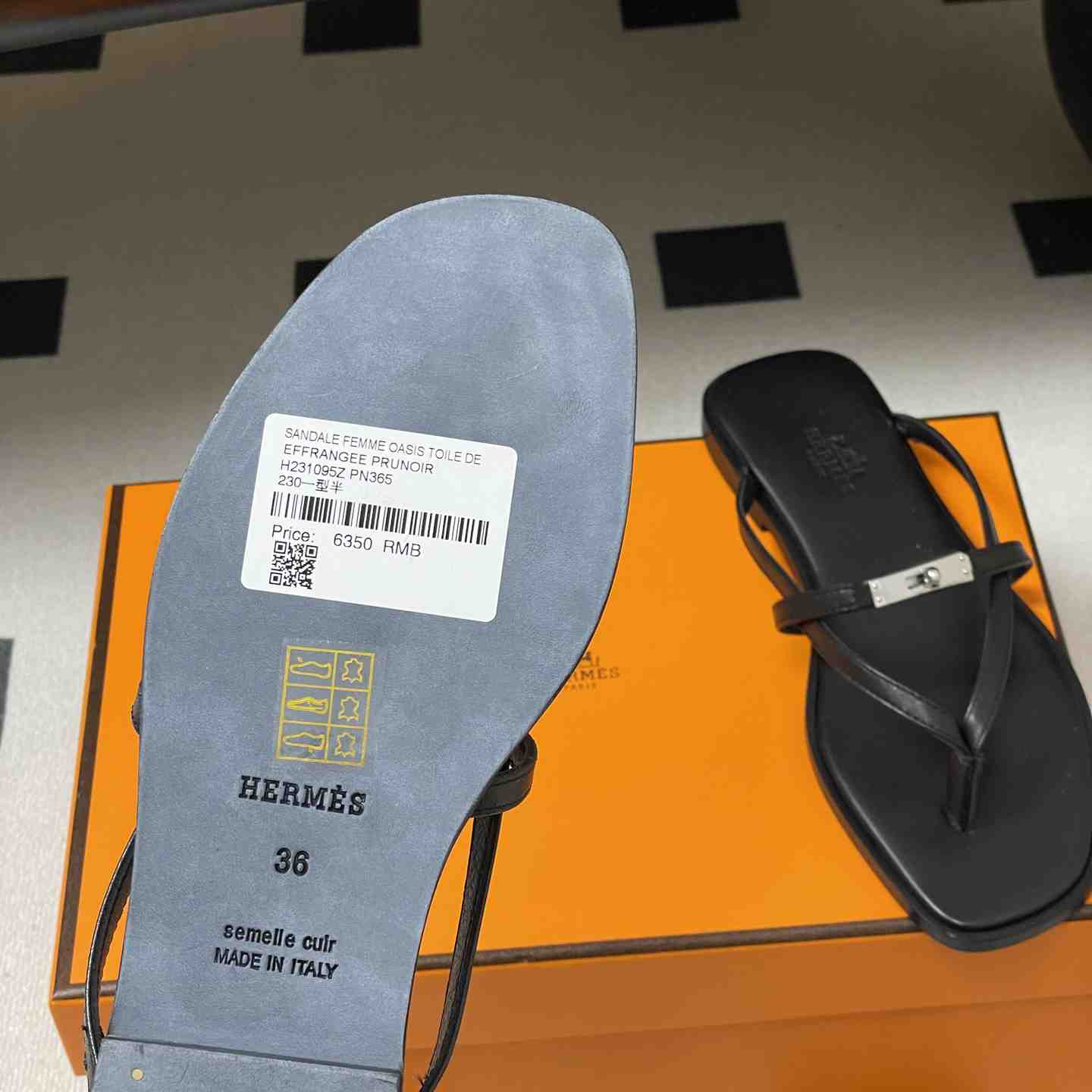 Hermes Miss sandal - DesignerGu