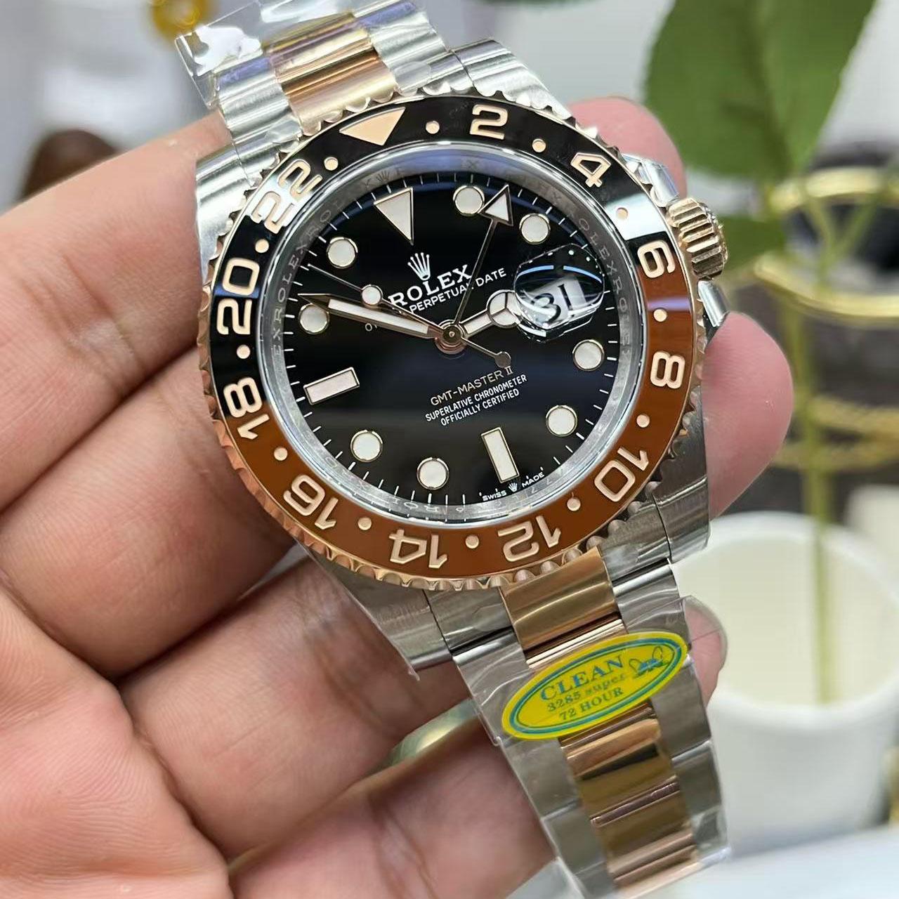  Rolex GMT-Master II Watch  40mm - DesignerGu