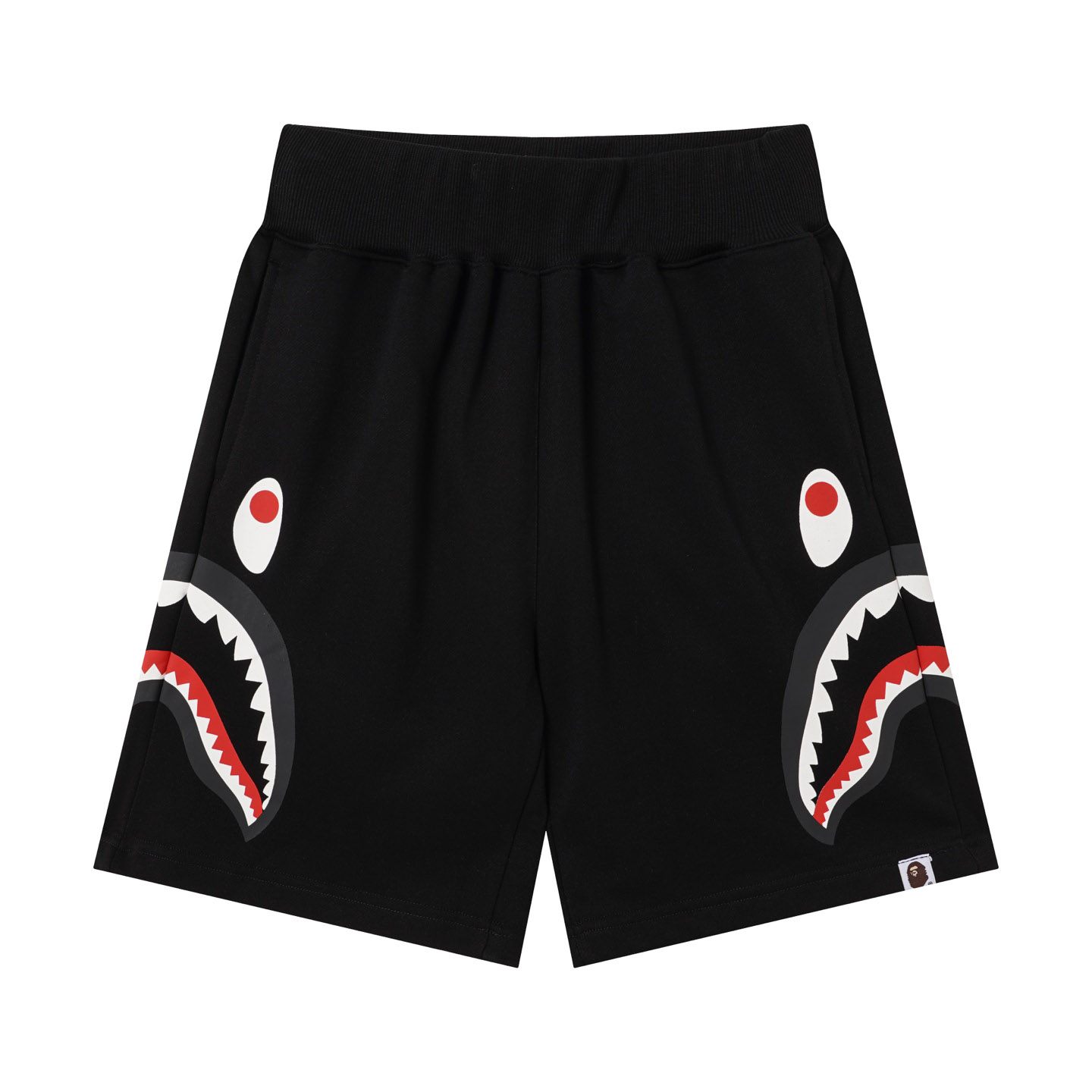Bape Shark Wide Sweat Shorts - DesignerGu