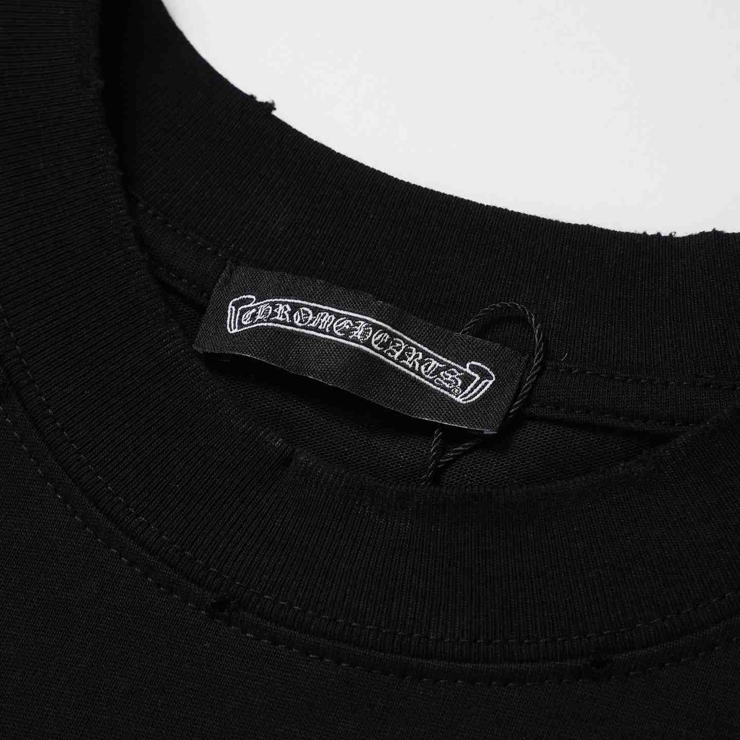 Chrome Hearts Embroidered T-Shirt 'Black' - DesignerGu