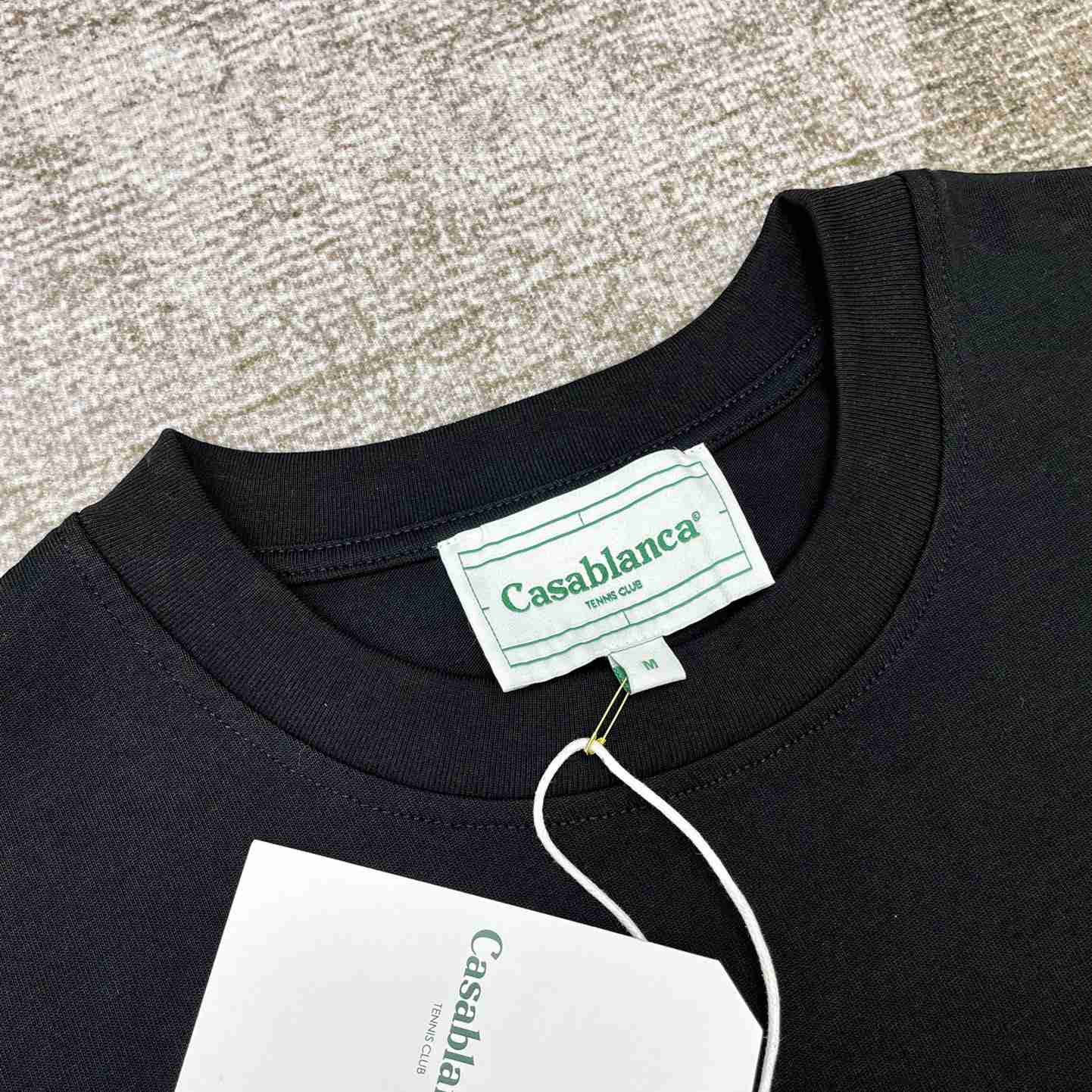 Casablanca Le Jeu T-Shirt 'Black' C749 - DesignerGu