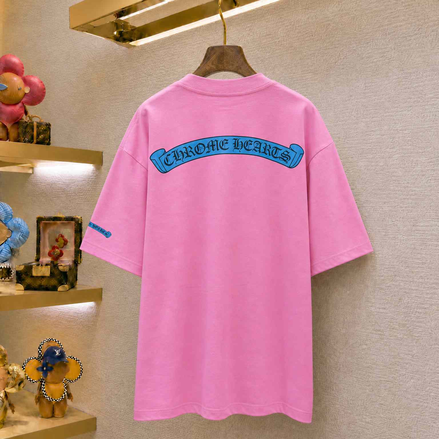 Chrome Hearts  Scroll Label Pocket T-Shirt   - DesignerGu