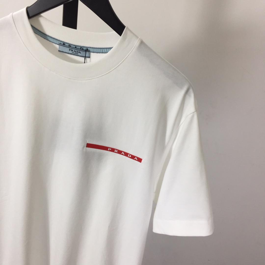 Prada Piqué T-Shirt - DesignerGu