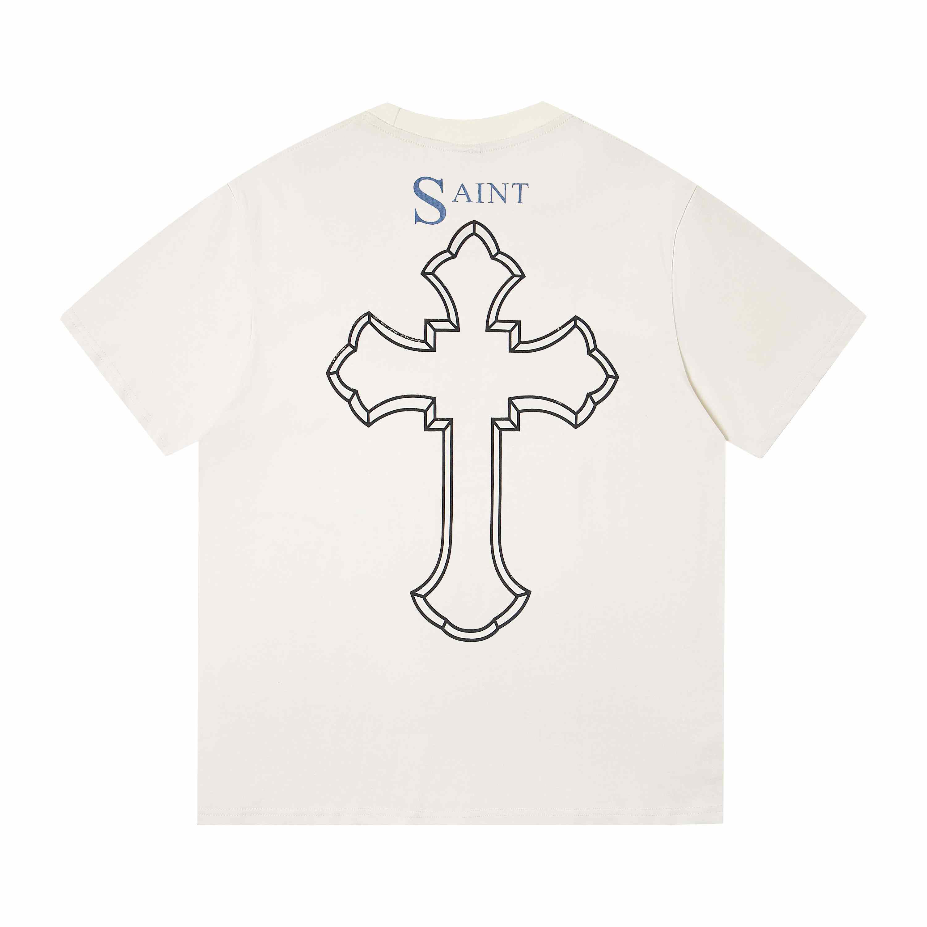 Saint Michael  2Pac Short-Sleeve Tee 'White' - DesignerGu