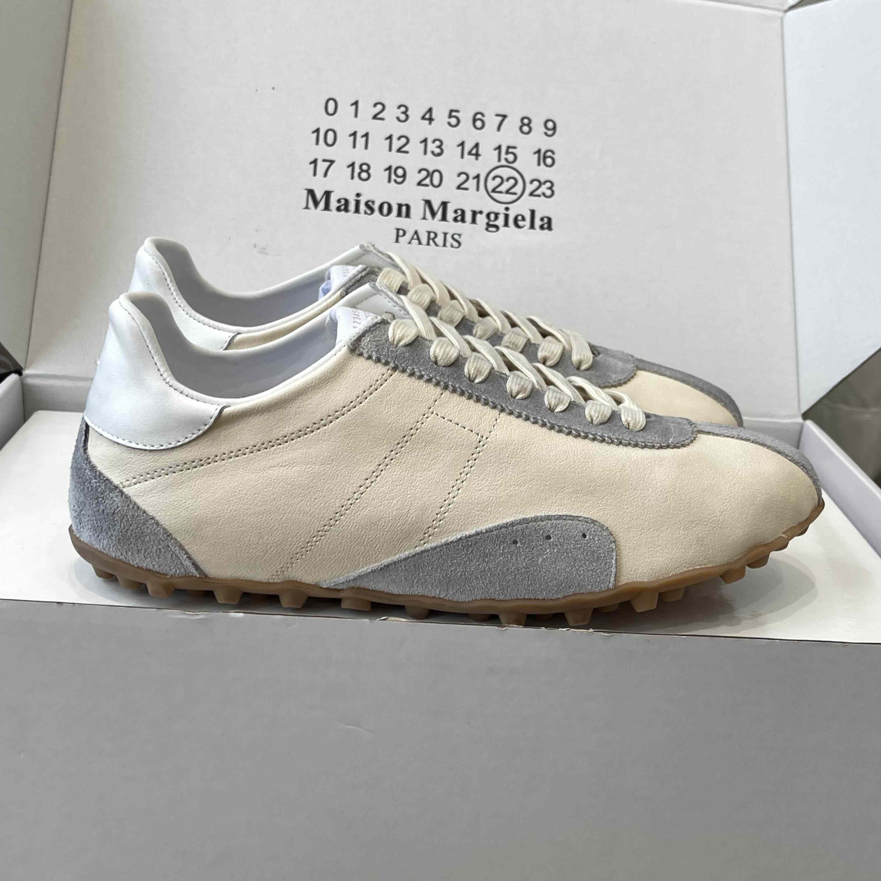 Maison Margiela  Off-White Sprinters Sneakers - DesignerGu