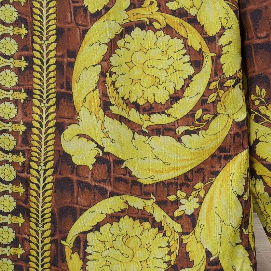 Versace Baroccodile Silk Shirt - DesignerGu