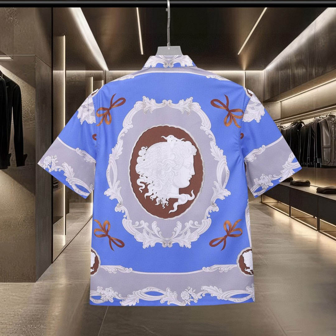 Versace Cameo Silk Shirt - DesignerGu