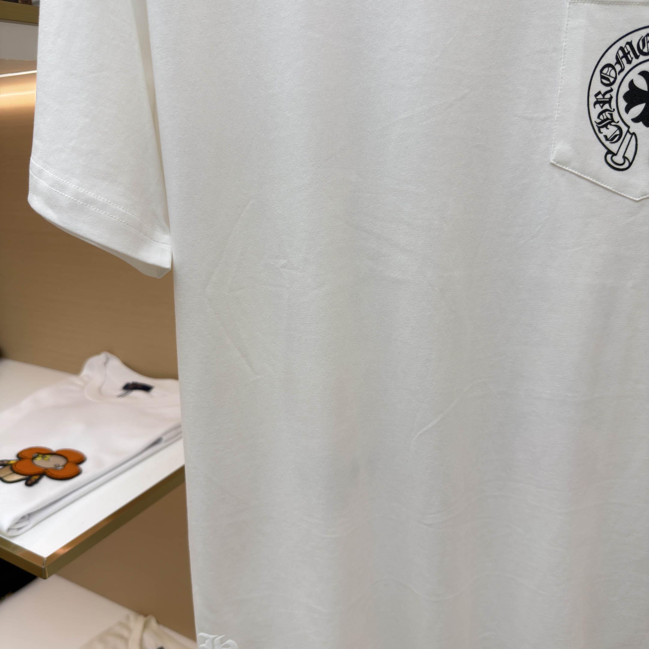 Chrome Hearts Tokyo Eye Chart Pocket T-Shirt - DesignerGu