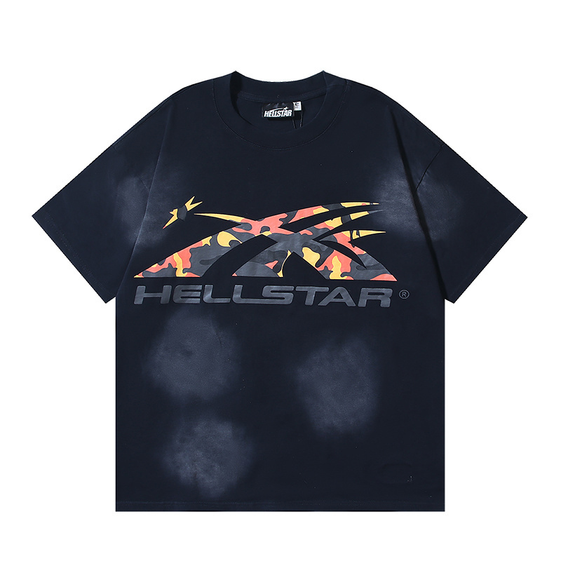 Hellstar Classic Black/Red Tee - DesignerGu