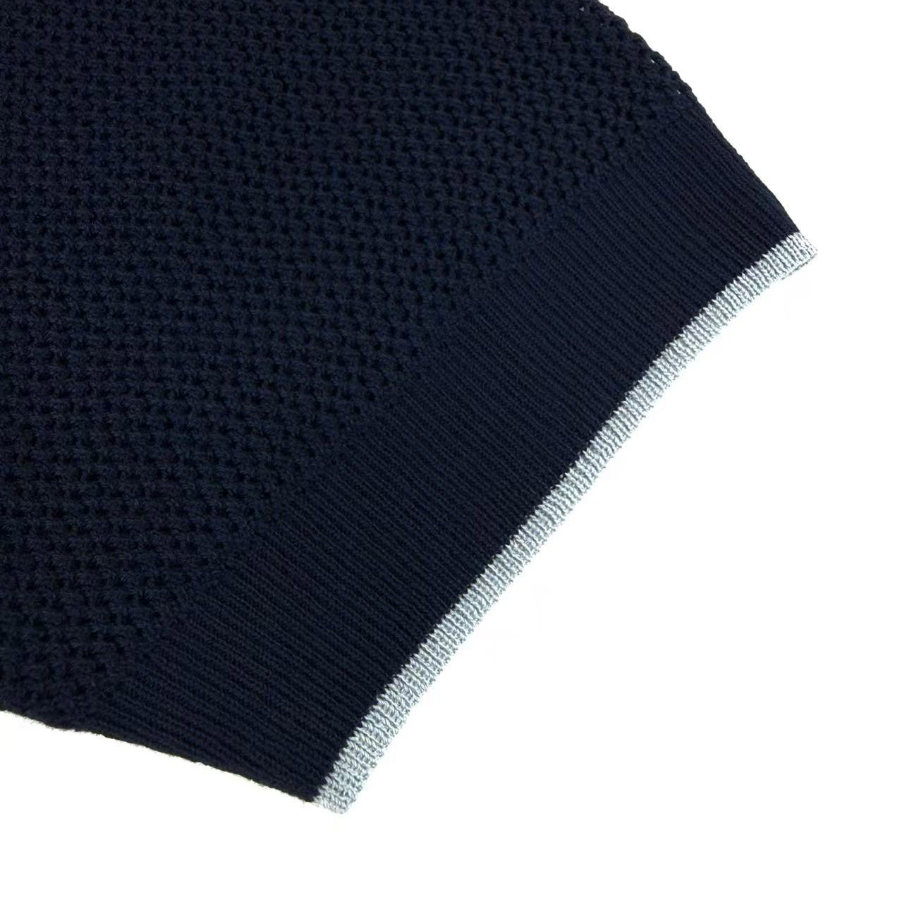 Prada Silk And Cotton Polo Shirt - DesignerGu