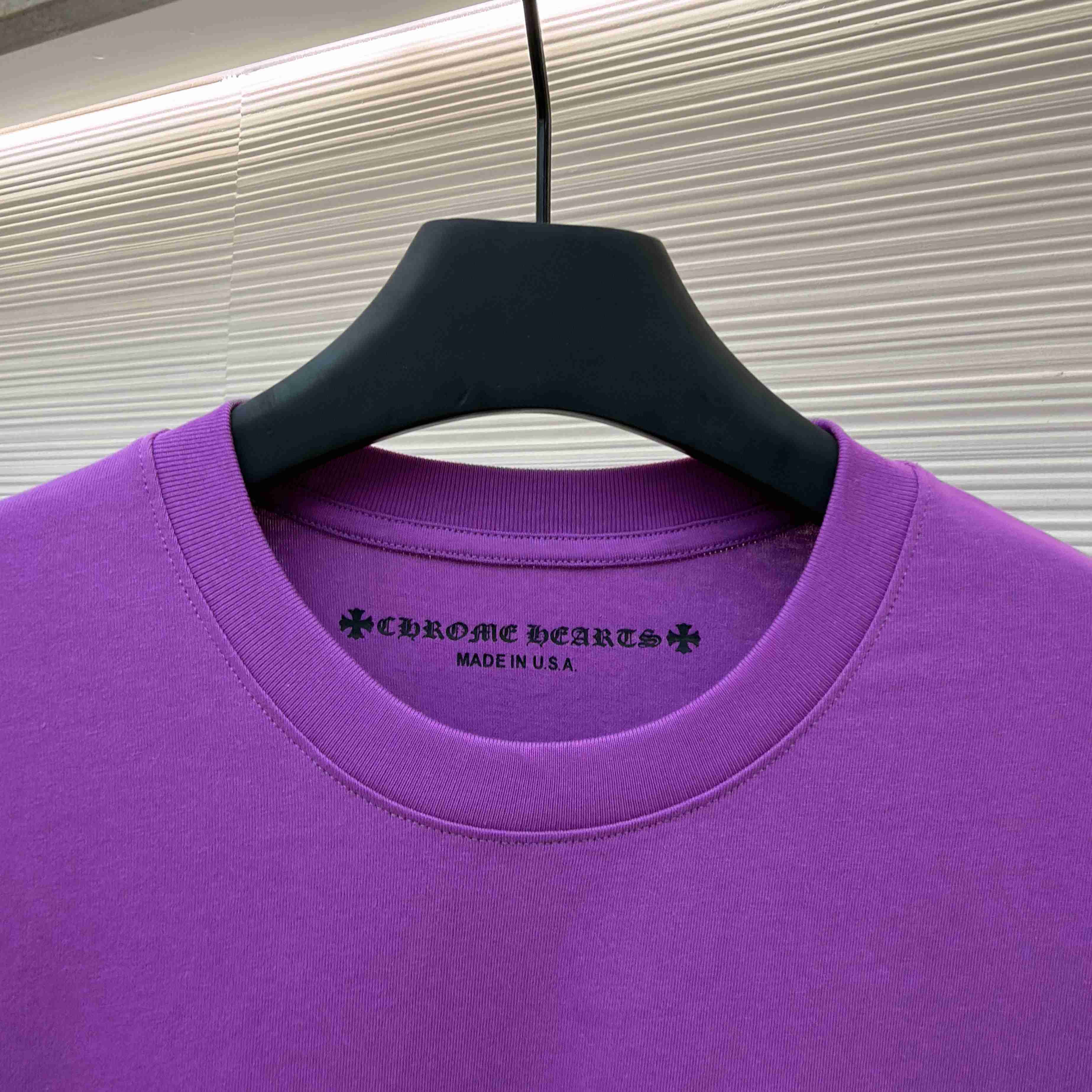 Chrome Hearts x Matty Boy Spider Web T-Shirt 'Purple' - DesignerGu