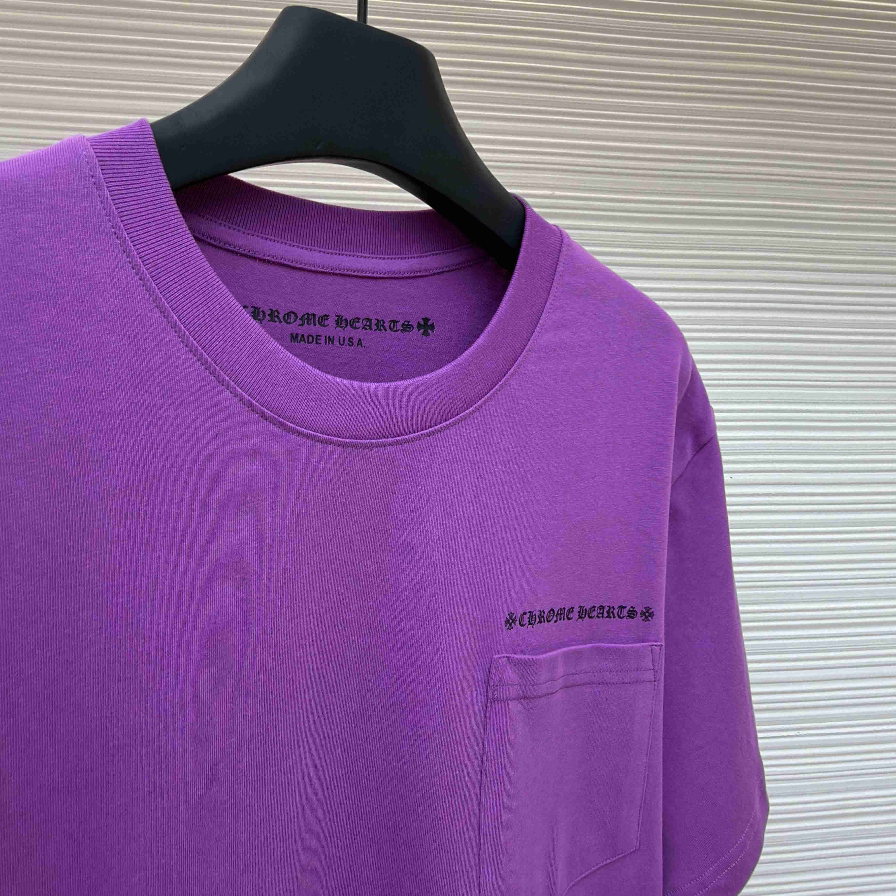 Chrome Hearts x Matty Boy Spider Web T-Shirt 'Purple' - DesignerGu