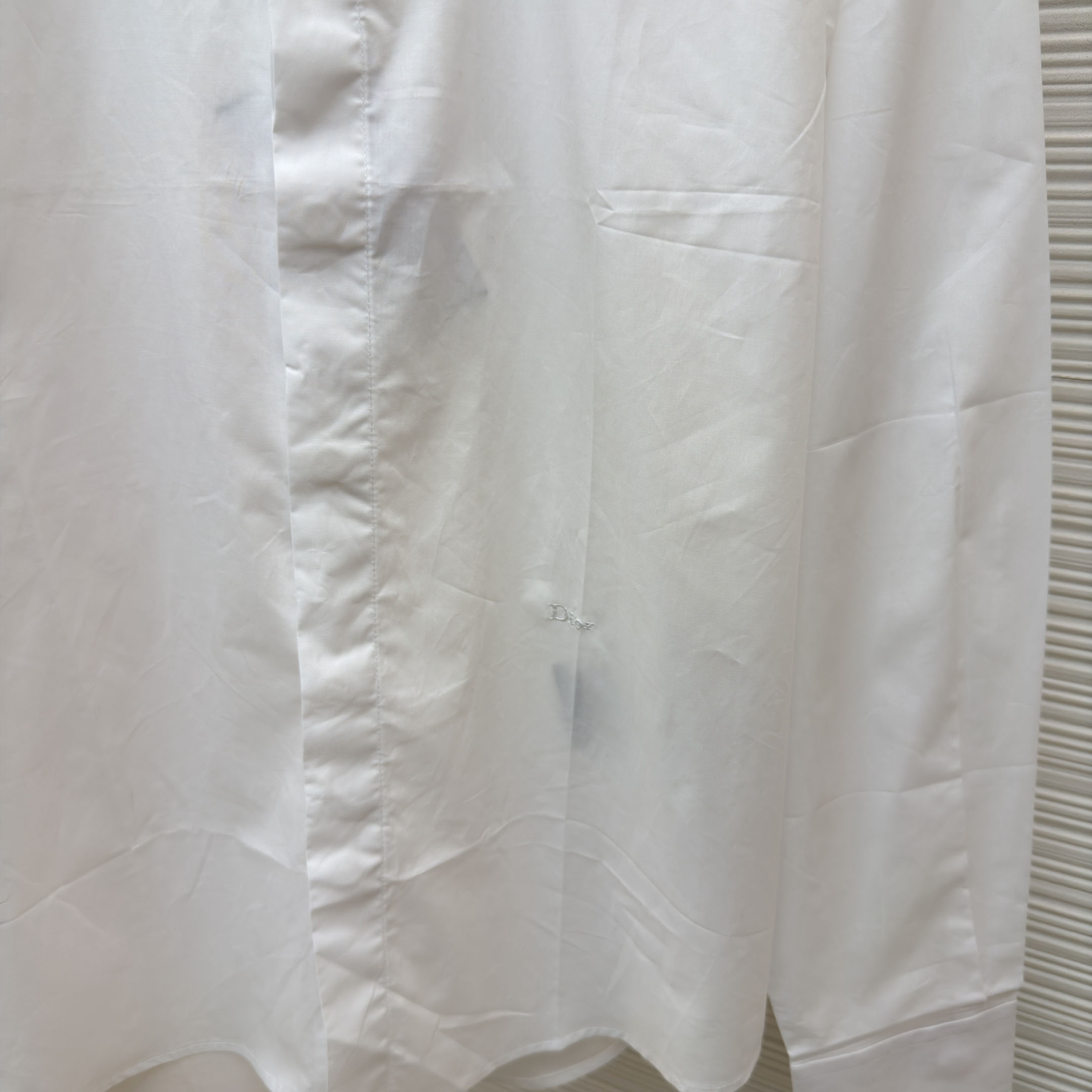 Dior Shirt With Dior Embroidery - DesignerGu