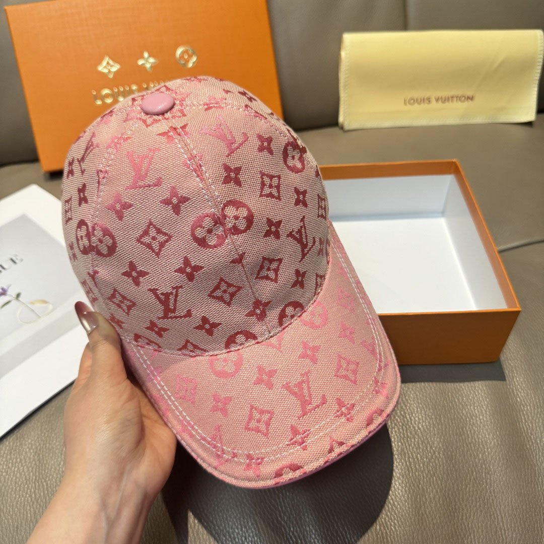 Louis Vuitton Denim Cap - DesignerGu
