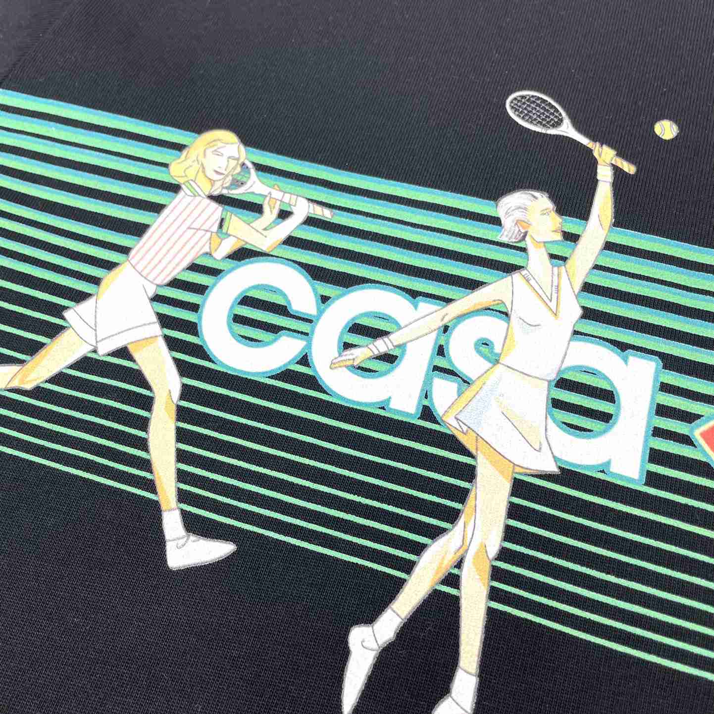 Casablanca Playful Stripes T-Shirt  CA5036 - DesignerGu