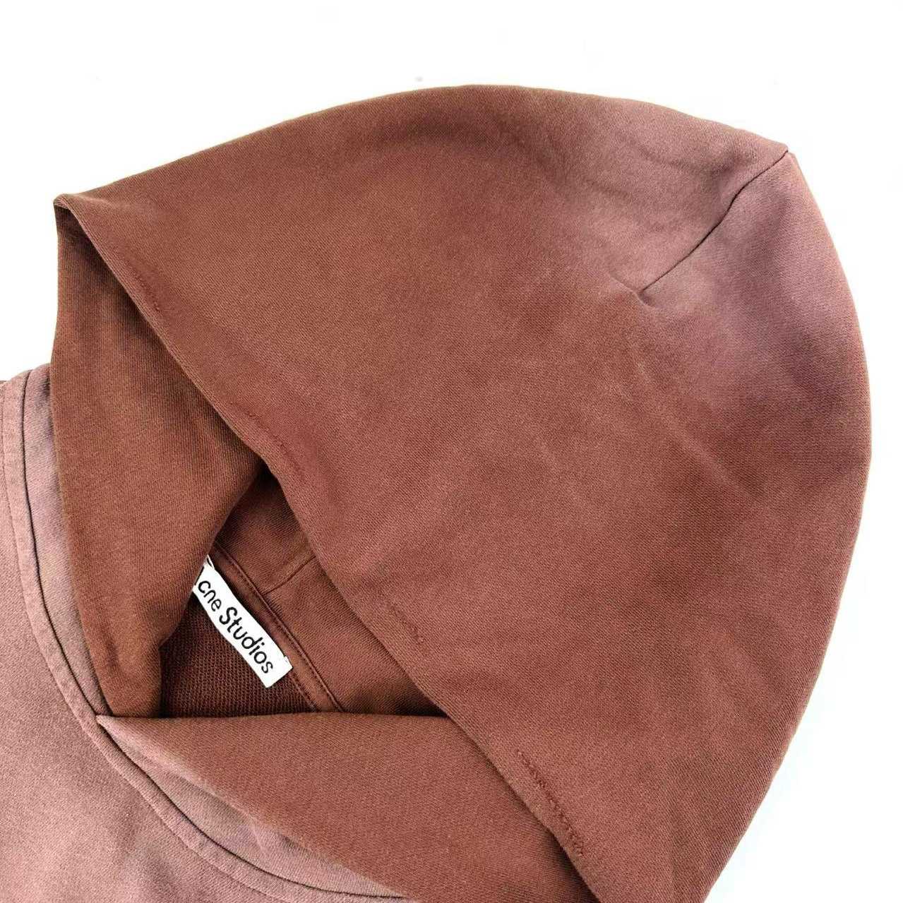 Acne Studios Fleece Logo Hoodie - DesignerGu