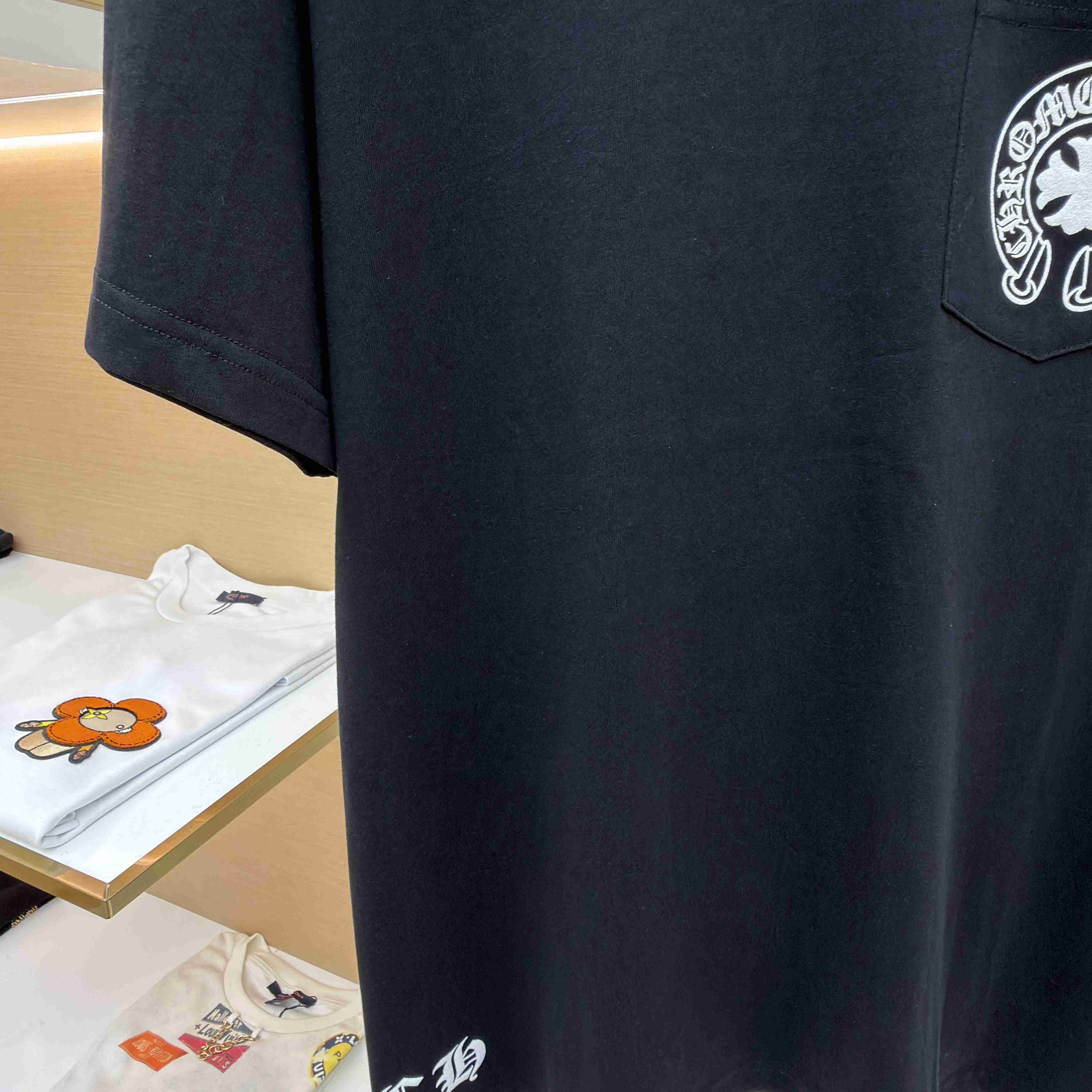 Chrome Hearts Tokyo Eye Chart Pocket T-Shirt - DesignerGu