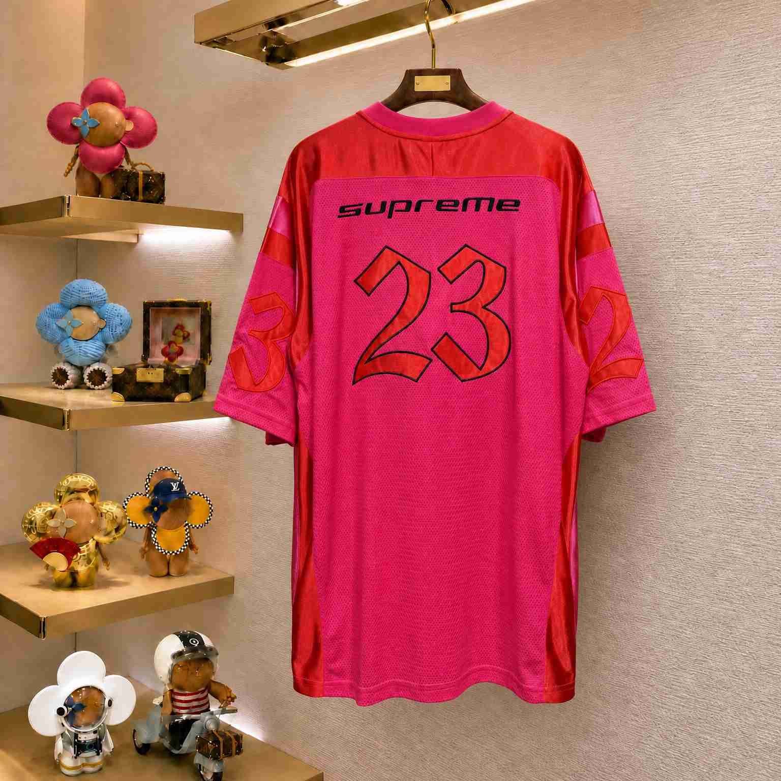 Supreme x Jordan Warm Up Jersey  - DesignerGu