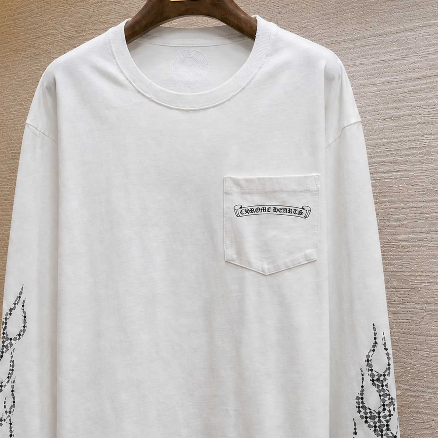 Chrome Hearts Flame Sleeve Long Sleeve  - DesignerGu