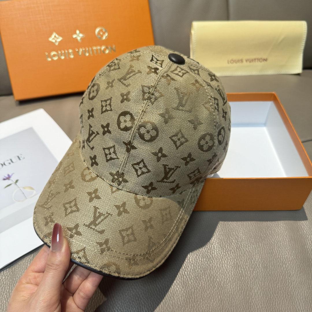 Louis Vuitton Denim Cap - DesignerGu