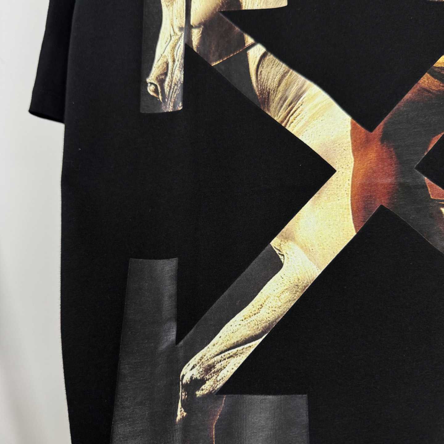 Off-White Renaissance Arrows Grafik T-Shirt 'Black' - DesignerGu