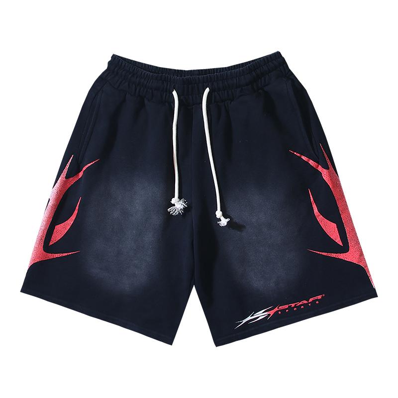 Hellstar  Sports Flame Shorts - DesignerGu