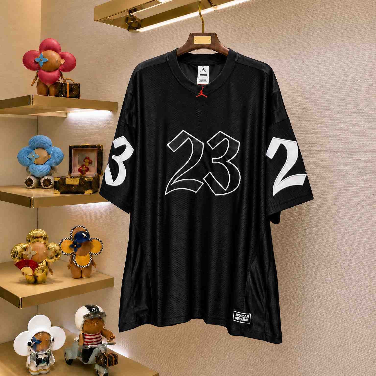 Supreme x Jordan Warm Up Jersey  - DesignerGu
