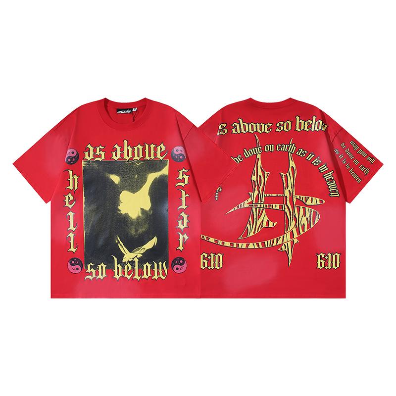 Hellstar As Above So Below T-shirt - DesignerGu
