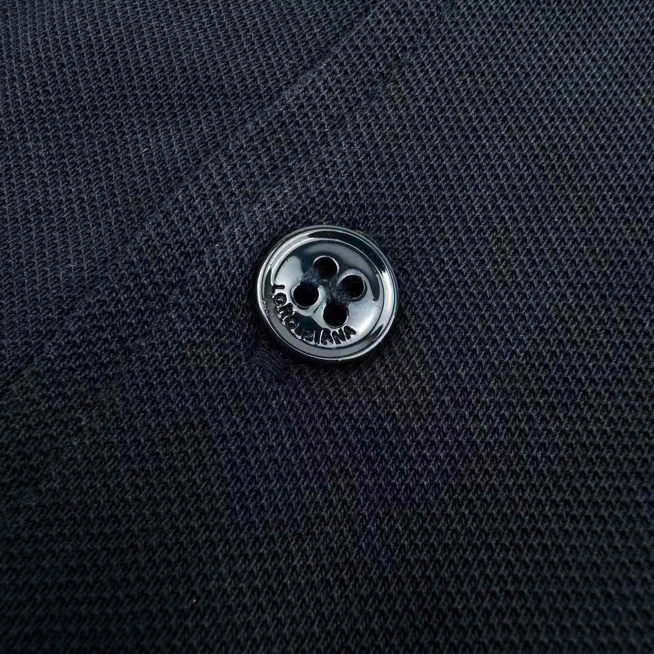 Loro Piana  Crew Neck Polo Shirt - DesignerGu